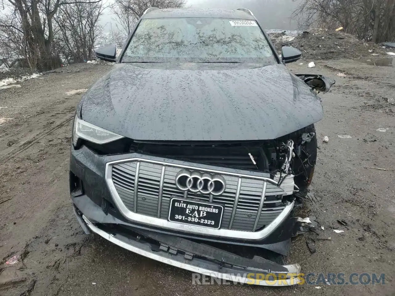 5 Фотография поврежденного автомобиля WA1VAAGE8MB004876 AUDI E-TRON 2021