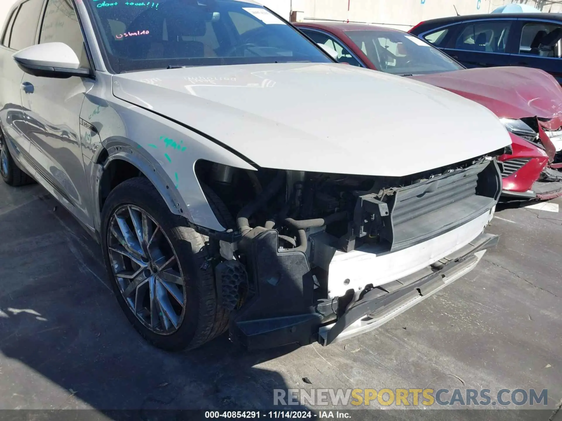 6 Фотография поврежденного автомобиля WA1VAAGE8MB014744 AUDI E-TRON 2021