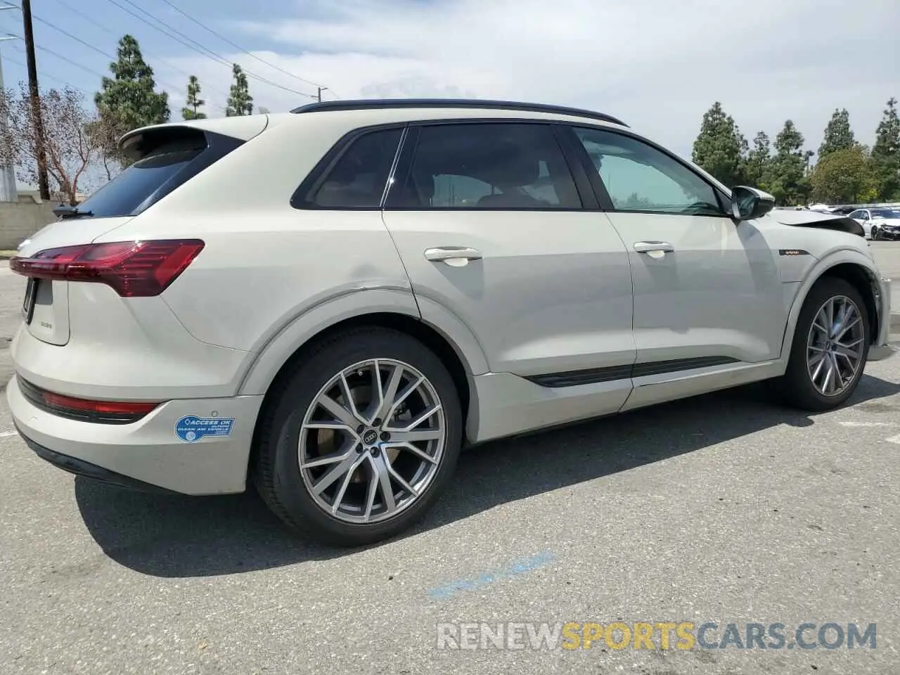 3 Photograph of a damaged car WA1VAAGE9MB024067 AUDI E-TRON 2021