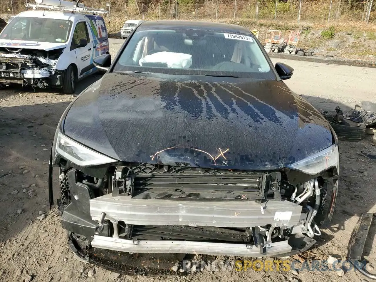5 Фотография поврежденного автомобиля WA12AAGE2NB041104 AUDI E-TRON 2022