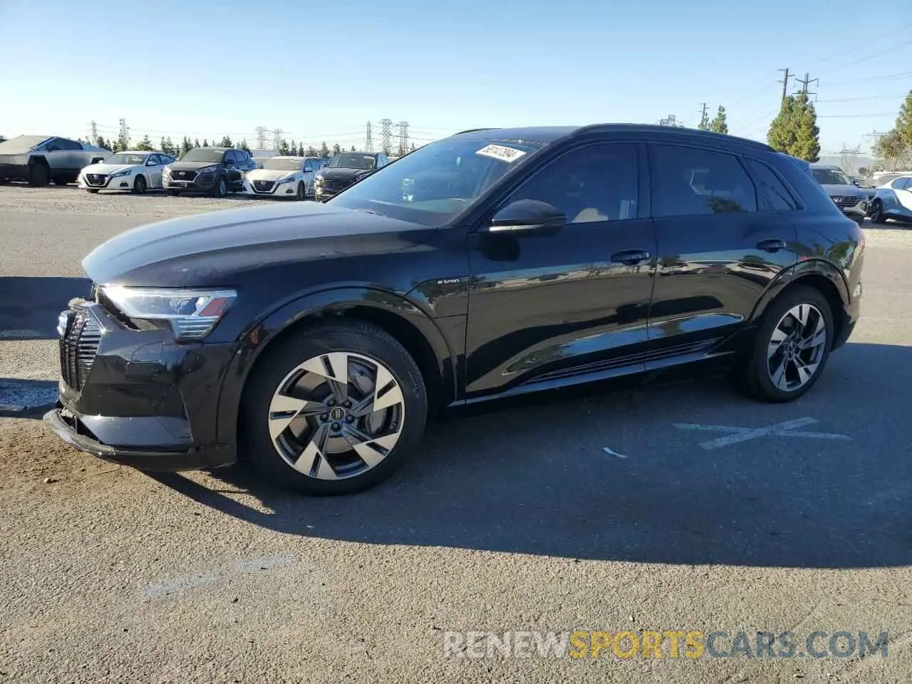 1 Photograph of a damaged car WA1AAAGE0NB028153 AUDI E-TRON 2022