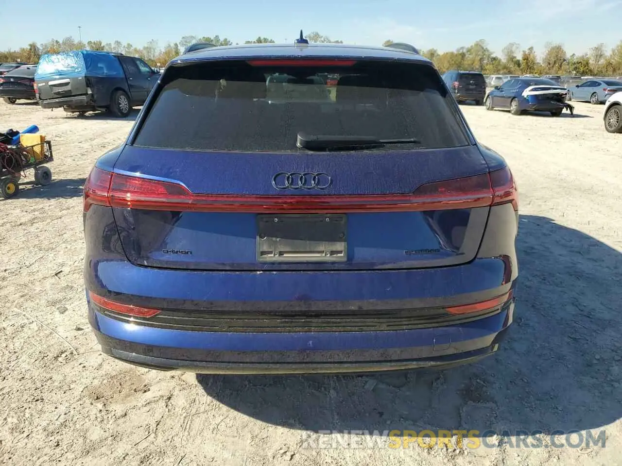 6 Фотография поврежденного автомобиля WA1AAAGE1NB033863 AUDI E-TRON 2022