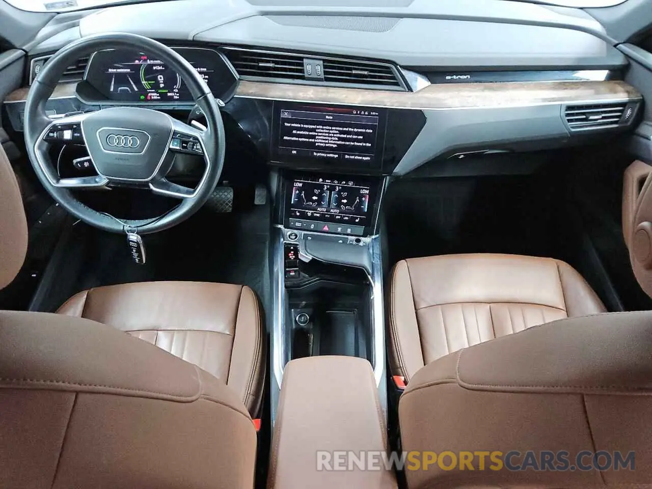 8 Фотография поврежденного автомобиля WA1AAAGE4NB022730 AUDI E-TRON 2022