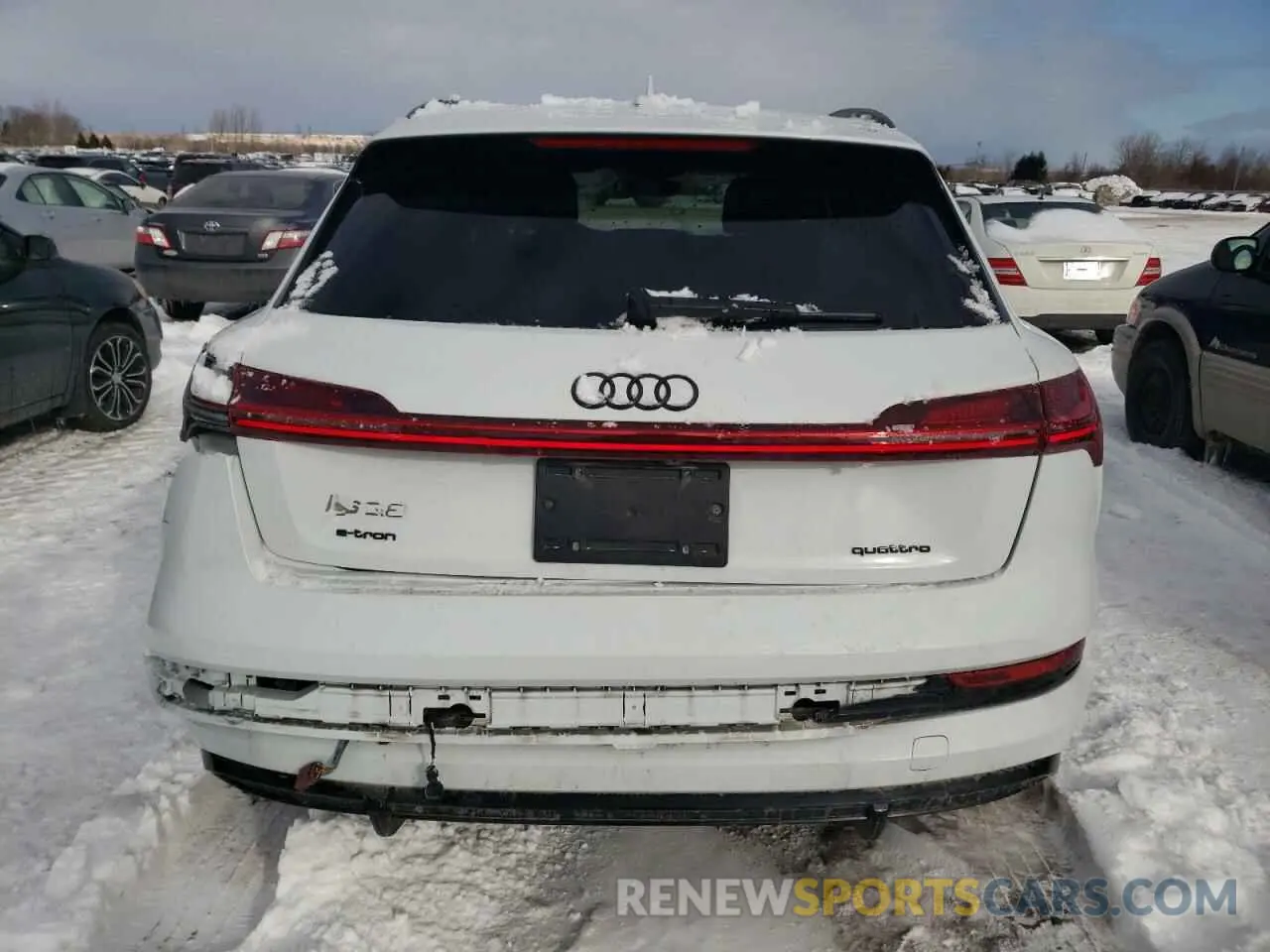6 Photograph of a damaged car WA1AAAGE4NB023103 AUDI E-TRON 2022