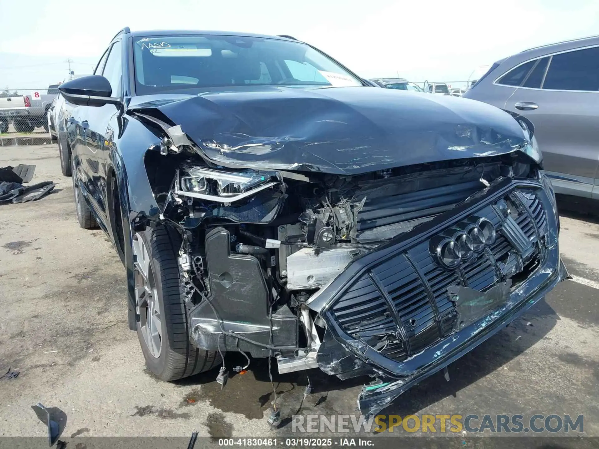 6 Photograph of a damaged car WA1AAAGE6NB027461 AUDI E-TRON 2022