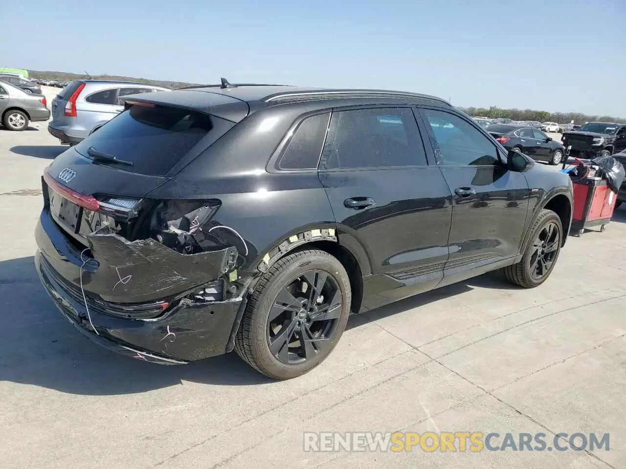 3 Photograph of a damaged car WA1AAAGE7NB027856 AUDI E-TRON 2022
