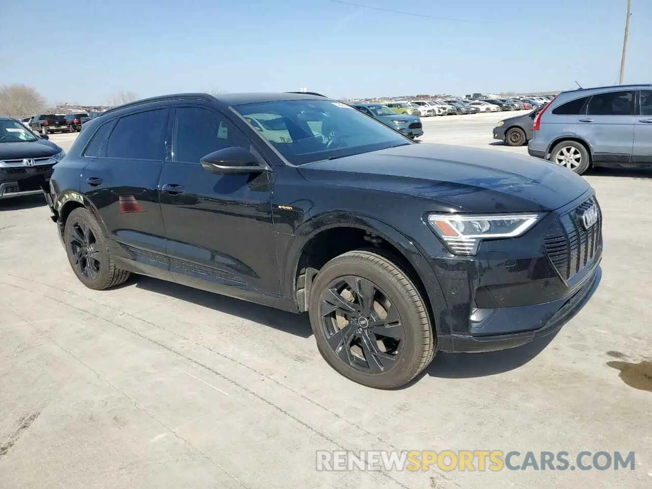 4 Photograph of a damaged car WA1AAAGE7NB027856 AUDI E-TRON 2022