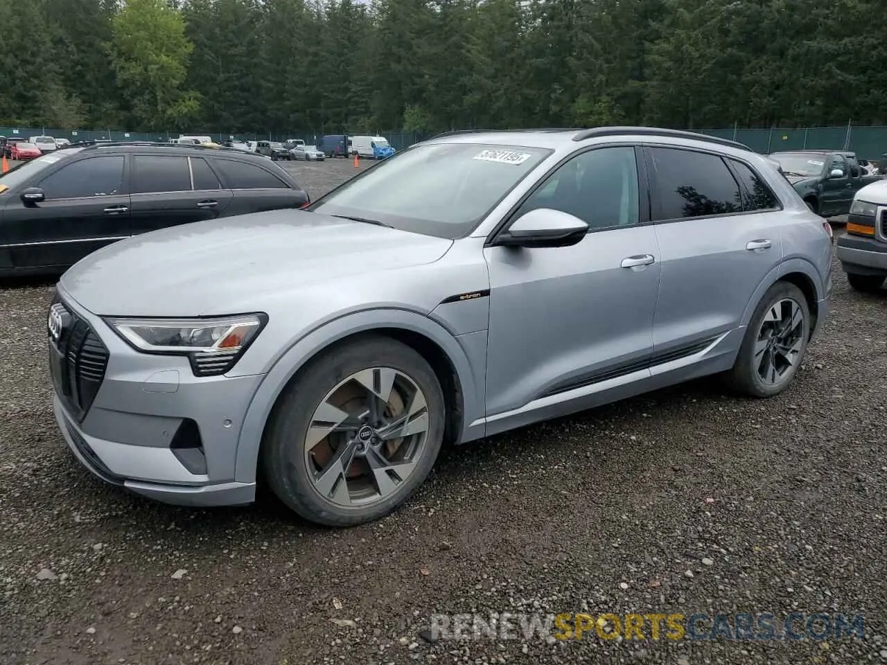 1 Фотография поврежденного автомобиля WA1AAAGE8NB005235 AUDI E-TRON 2022