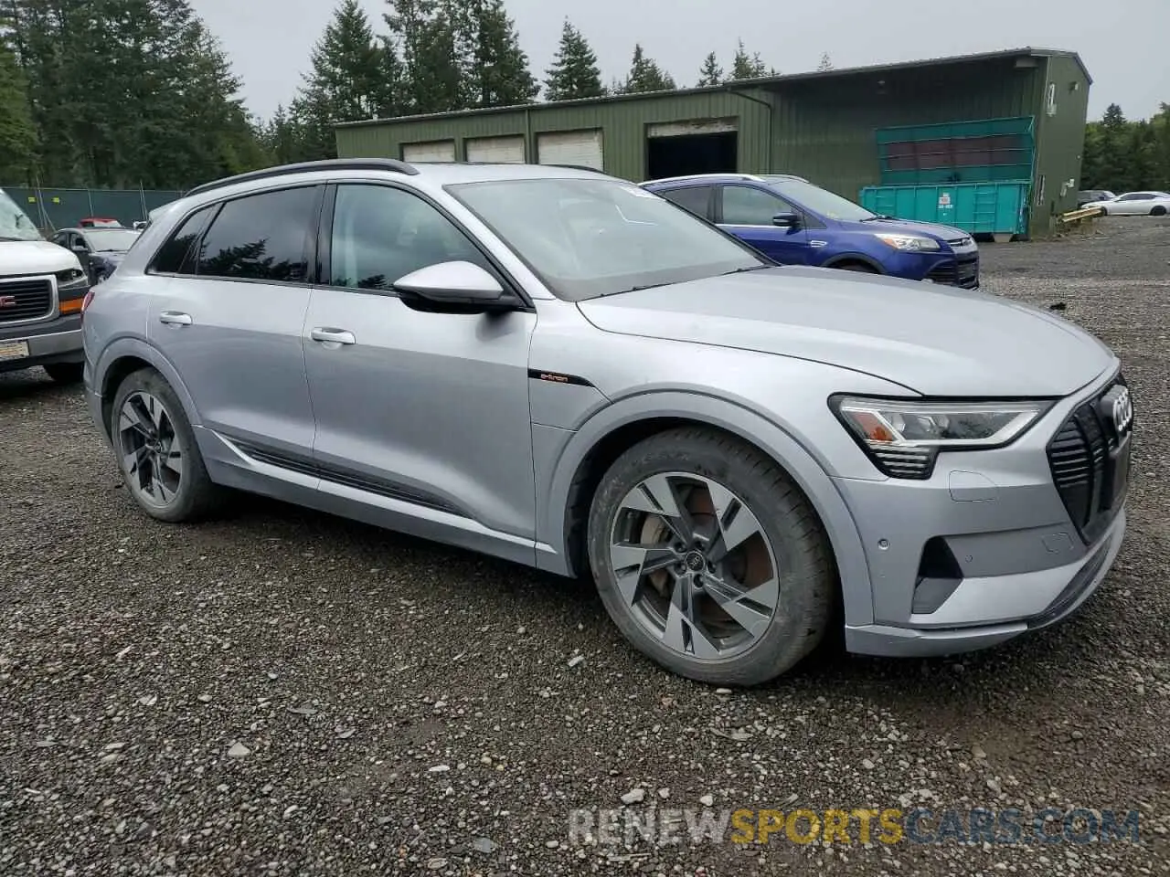 4 Фотография поврежденного автомобиля WA1AAAGE8NB005235 AUDI E-TRON 2022