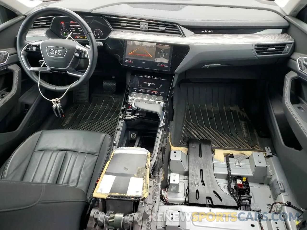 8 Фотография поврежденного автомобиля WA1AAAGE8NB005235 AUDI E-TRON 2022