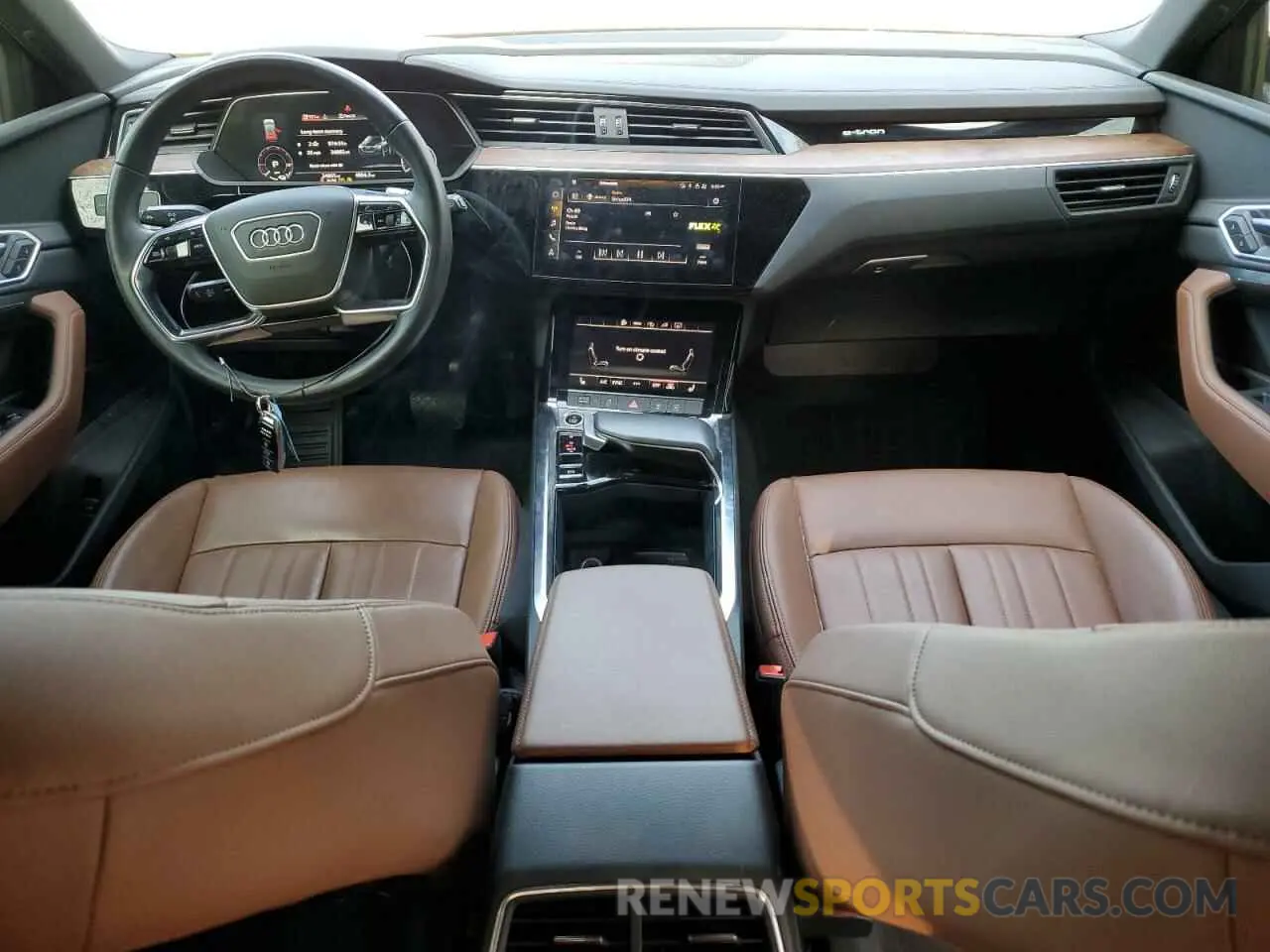 8 Фотография поврежденного автомобиля WA1AAAGEXNB031738 AUDI E-TRON 2022