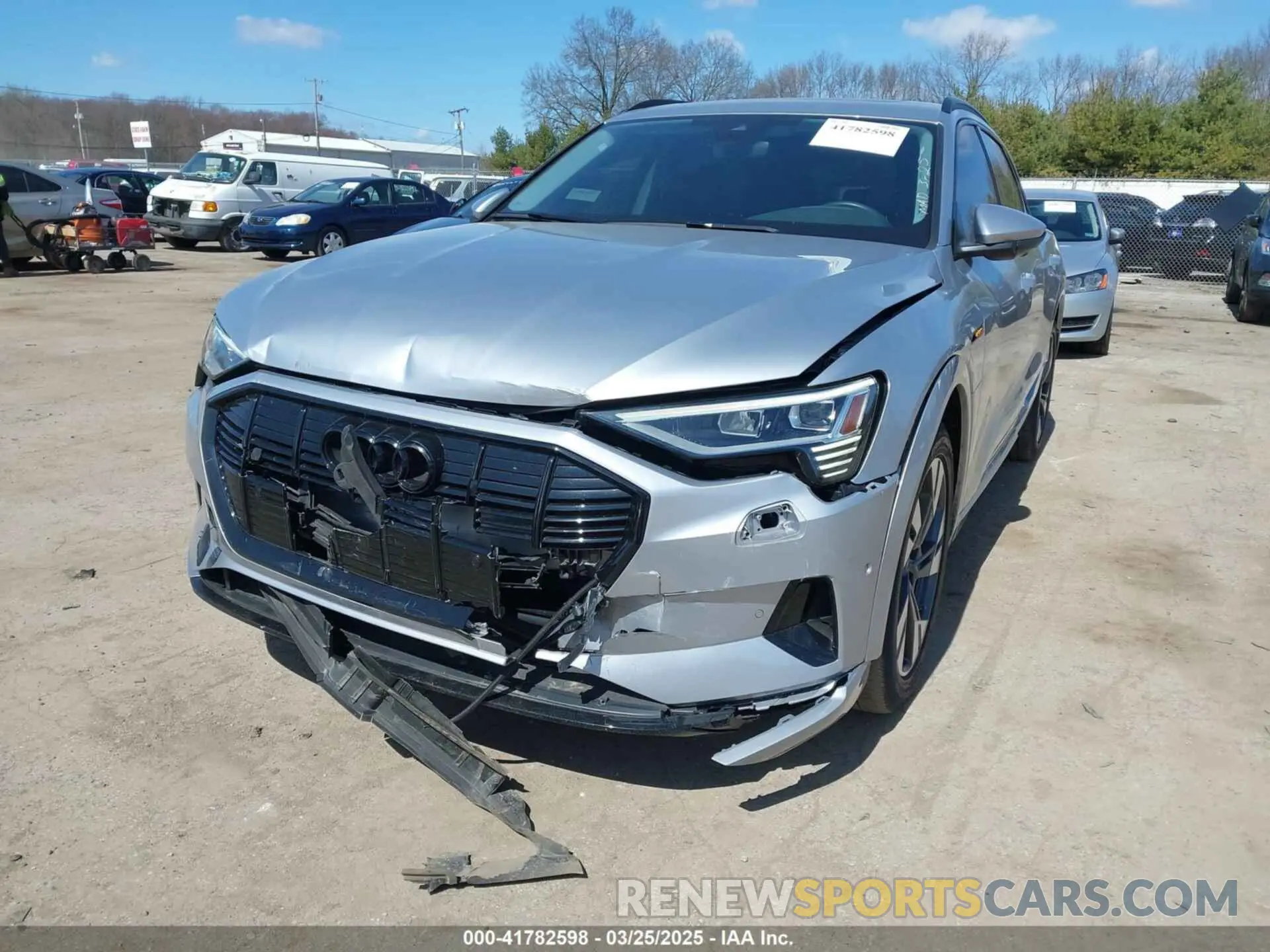 6 Фотография поврежденного автомобиля WA1AAAGEXNB047650 AUDI E-TRON 2022