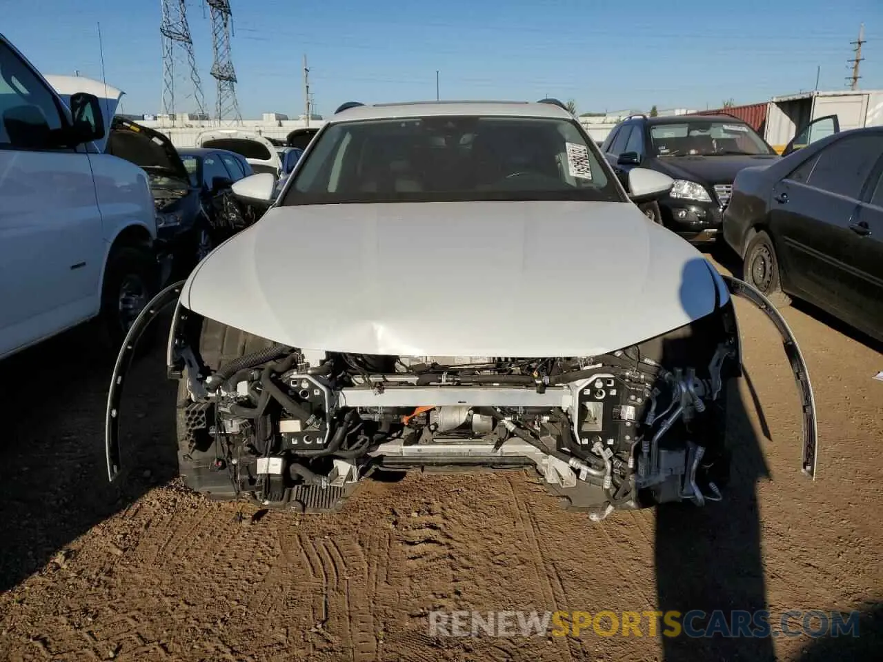 5 Фотография поврежденного автомобиля WA1AABGE3NB007271 AUDI E-TRON 2022