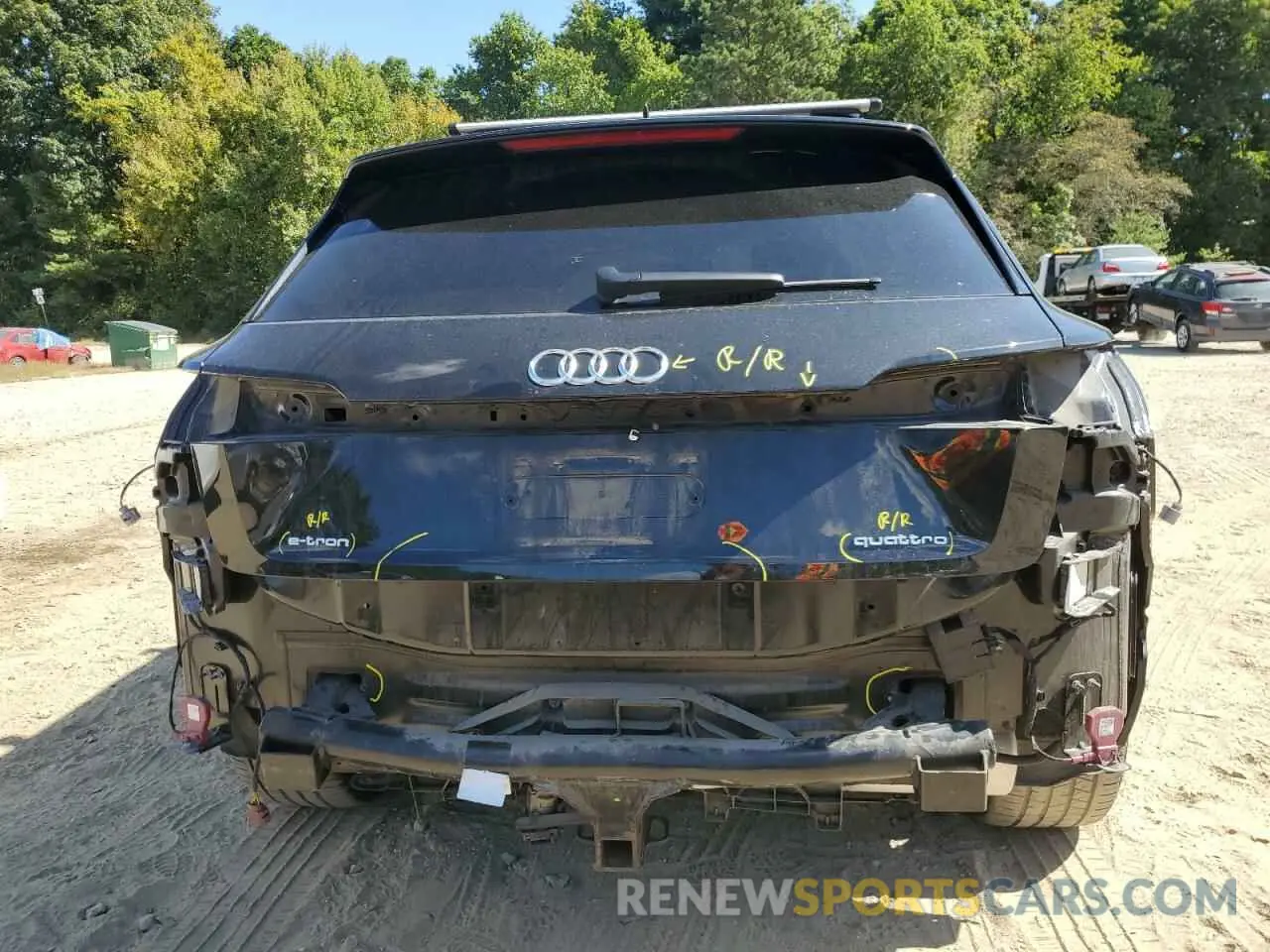 6 Фотография поврежденного автомобиля WA1LAAGE0NB005285 AUDI E-TRON 2022