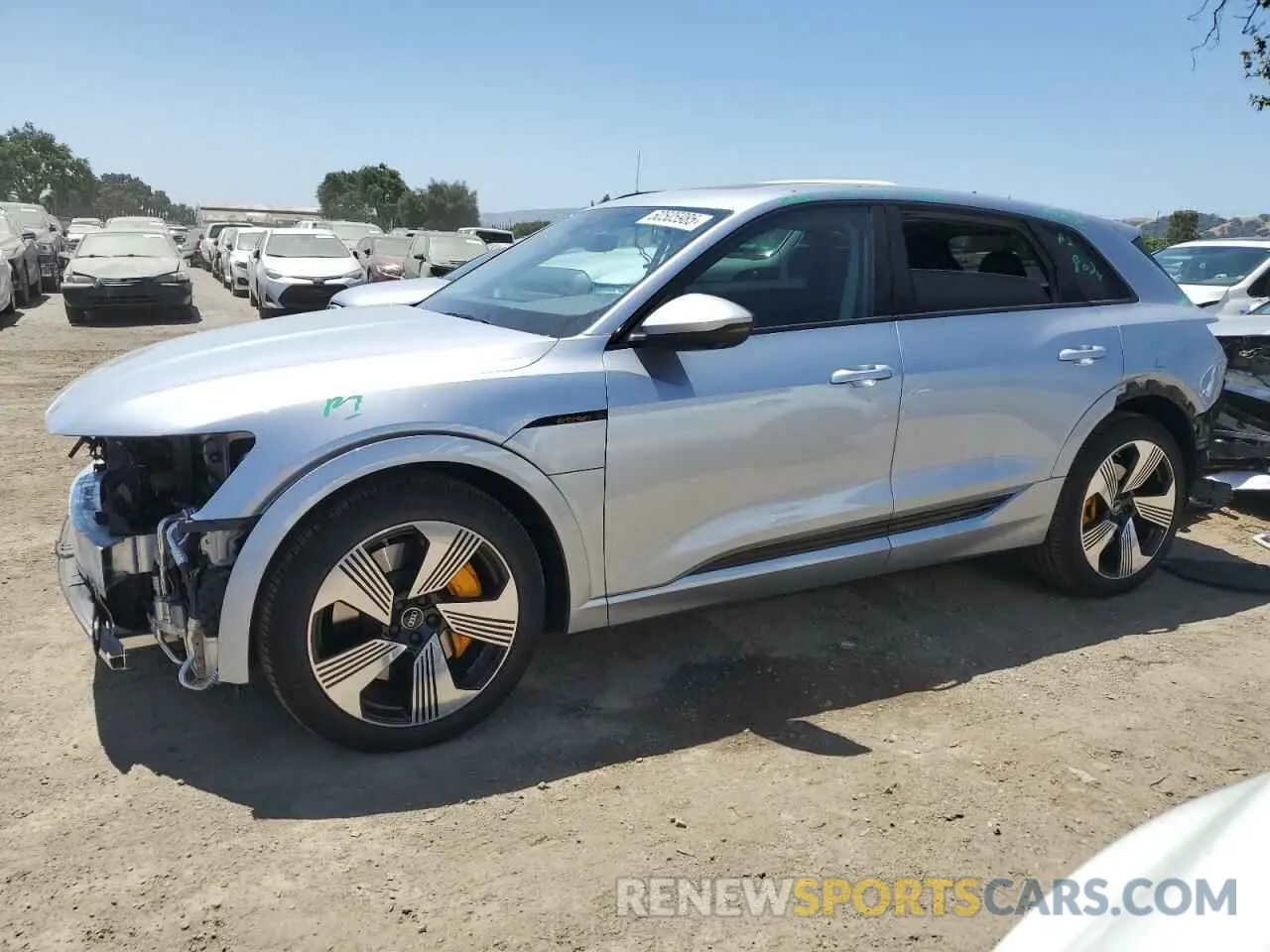 1 Фотография поврежденного автомобиля WA1LAAGE1NB046721 AUDI E-TRON 2022
