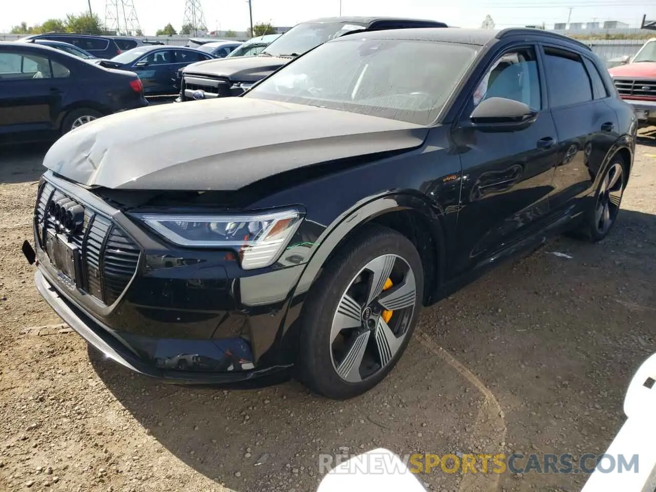 1 Фотография поврежденного автомобиля WA1LAAGE4NB008318 AUDI E-TRON 2022