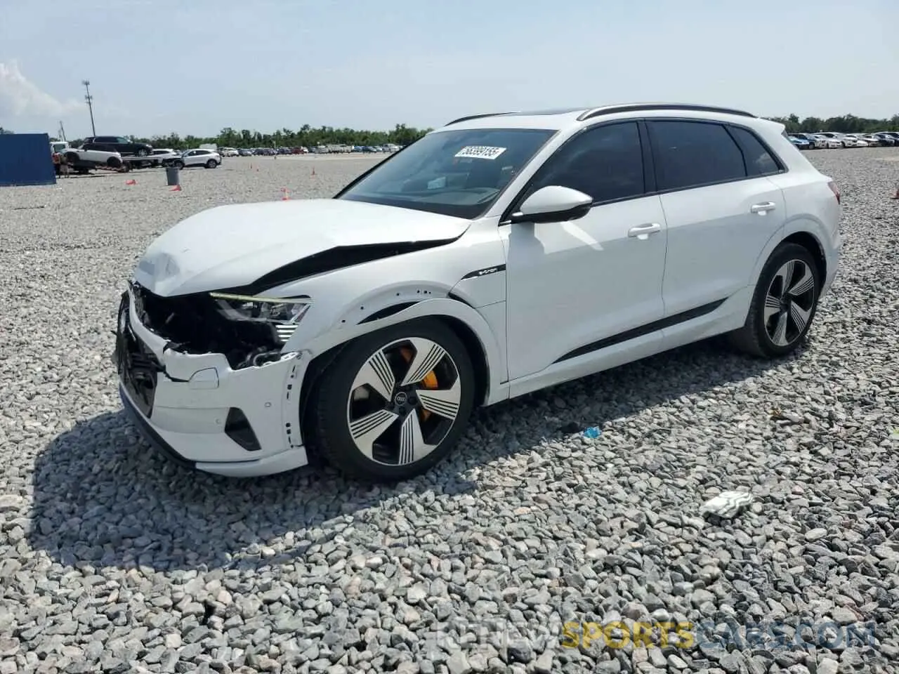 1 Фотография поврежденного автомобиля WA1LAAGE8NB019791 AUDI E-TRON 2022