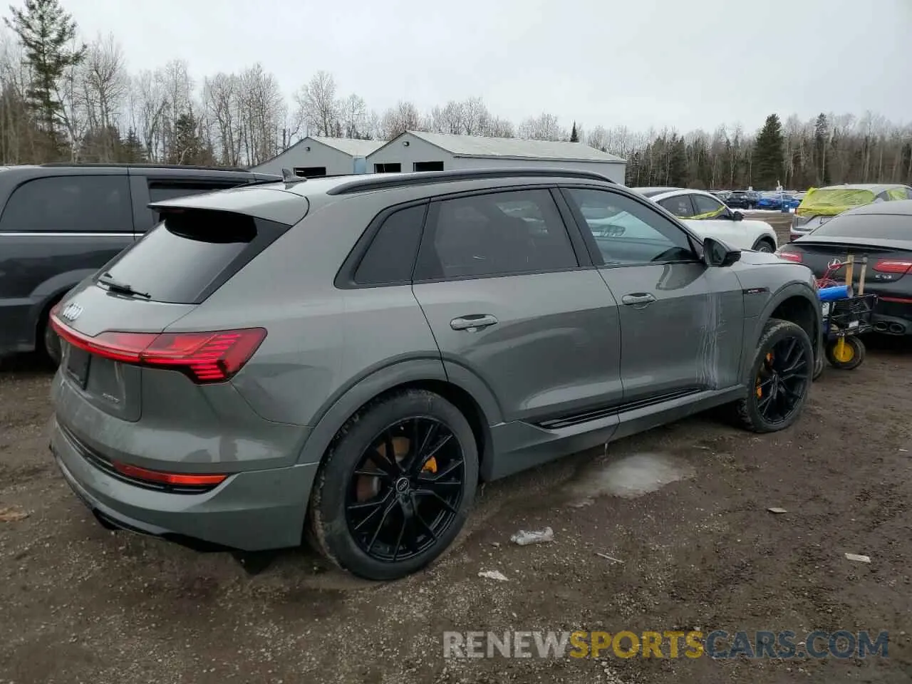3 Фотография поврежденного автомобиля WA1AAAGE9PB000421 AUDI E-TRON 2023