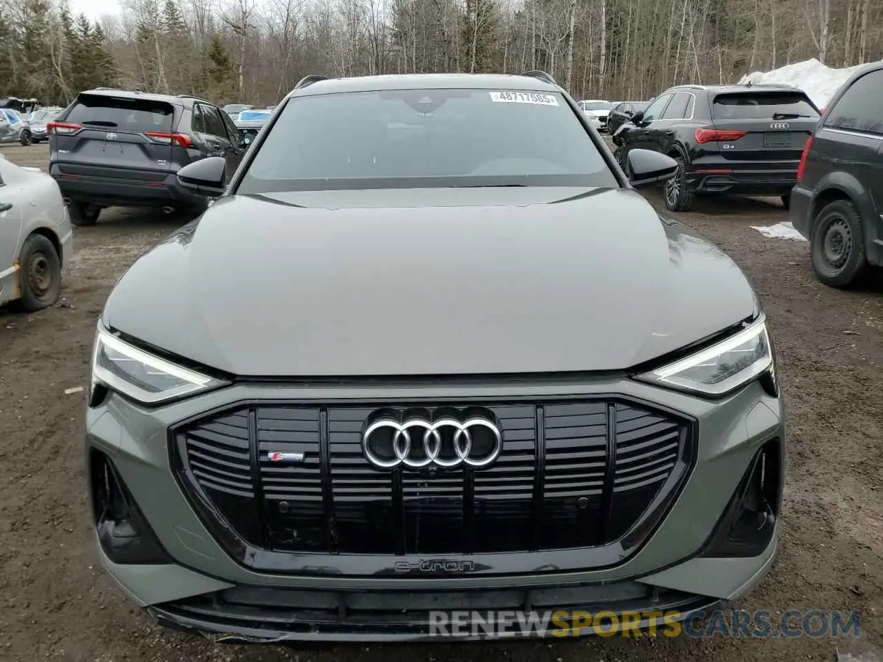 5 Фотография поврежденного автомобиля WA1AAAGE9PB000421 AUDI E-TRON 2023