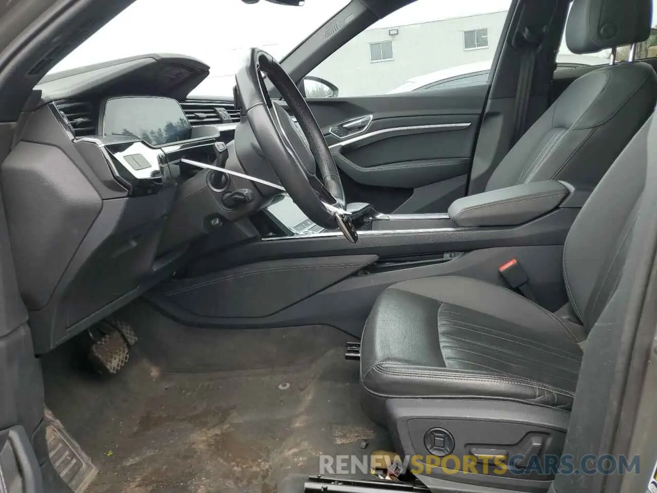 7 Фотография поврежденного автомобиля WA1AAAGE9PB000421 AUDI E-TRON 2023