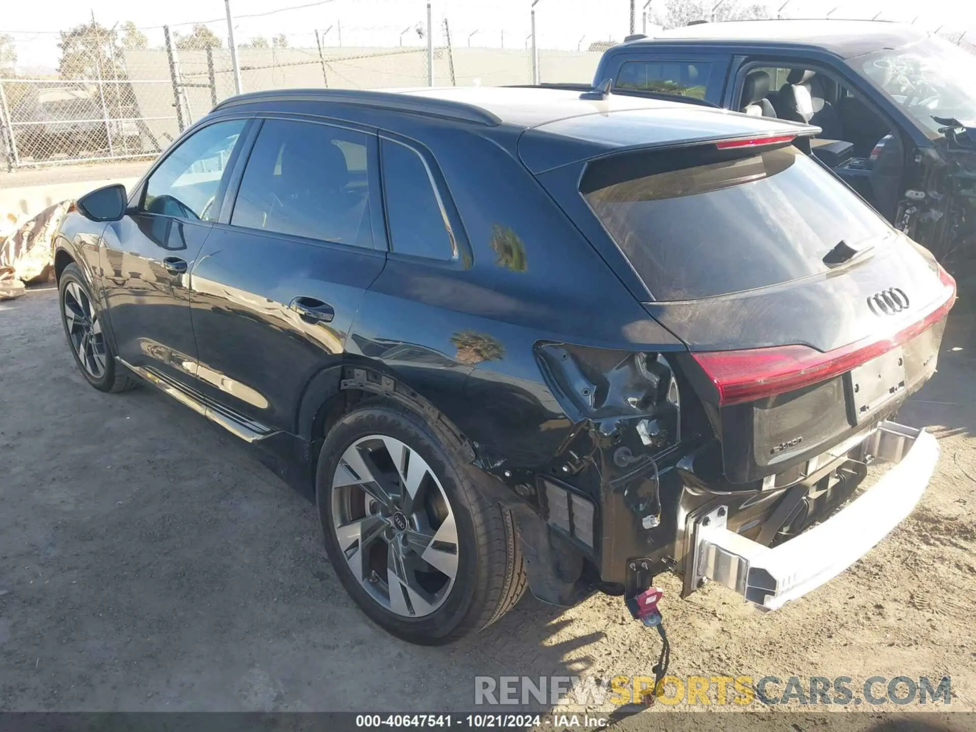 3 Photograph of a damaged car WA1AAAGE9PB025349 AUDI E-TRON 2023