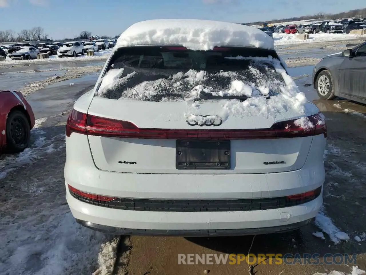 6 Фотография поврежденного автомобиля WA1LAAGE2PB016954 AUDI E-TRON 2023