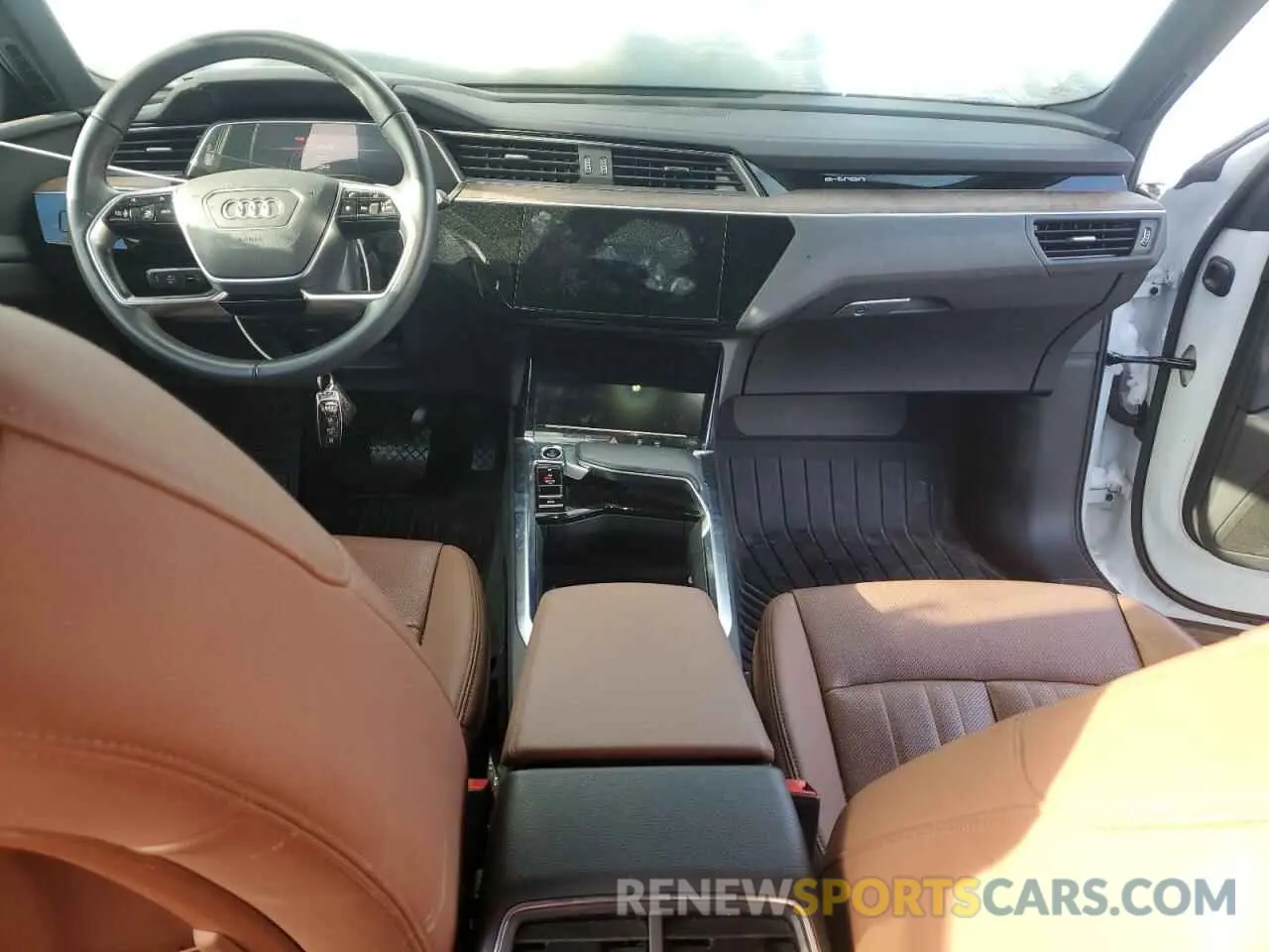 8 Фотография поврежденного автомобиля WA1LAAGE2PB016954 AUDI E-TRON 2023
