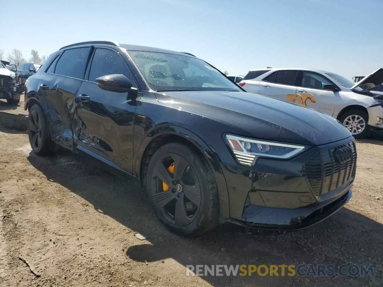 4 Photograph of a damaged car WA1LAAGE3PB006787 AUDI E-TRON 2023