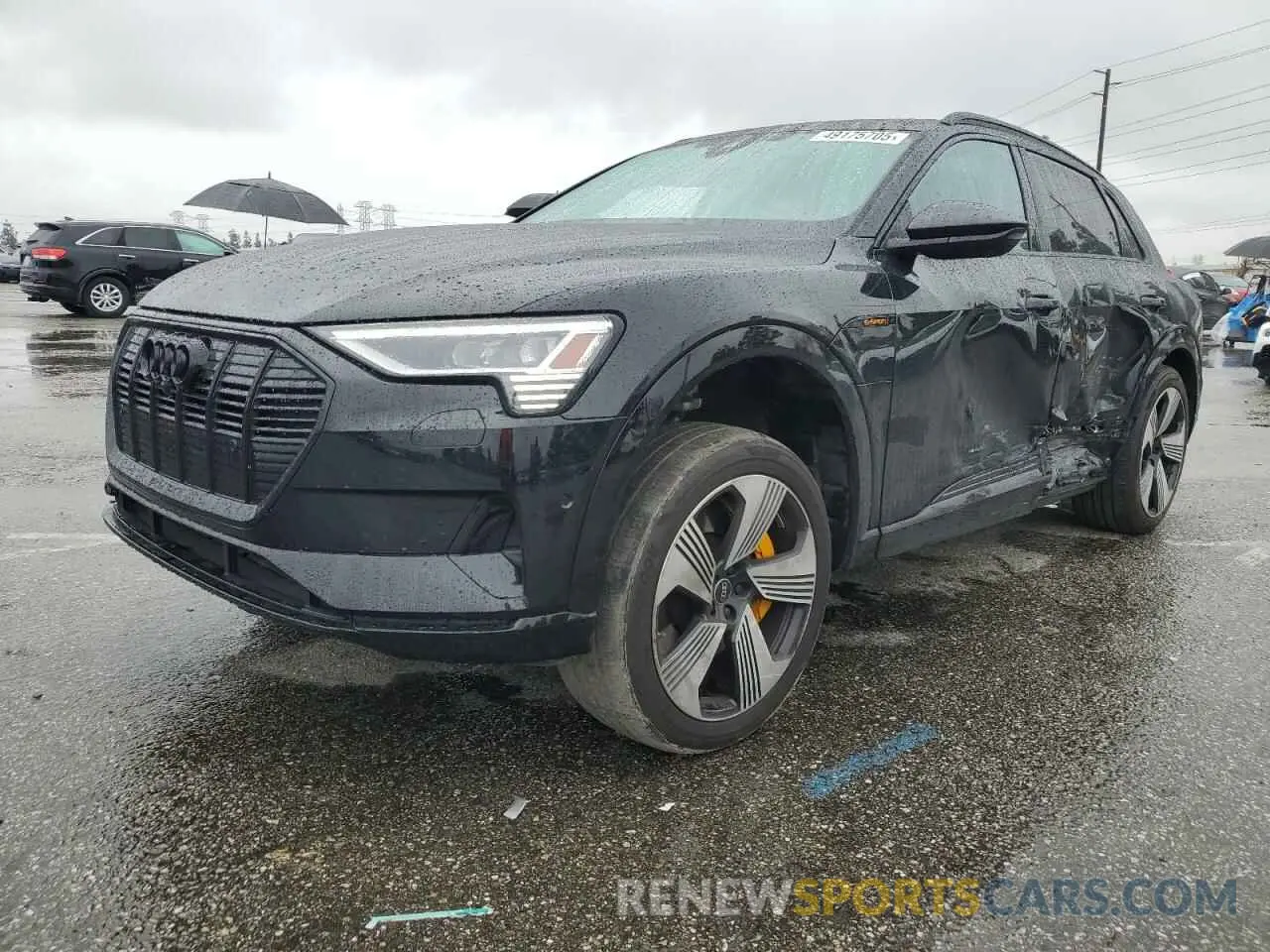 1 Photograph of a damaged car WA1LAAGE4PB024702 AUDI E-TRON 2023