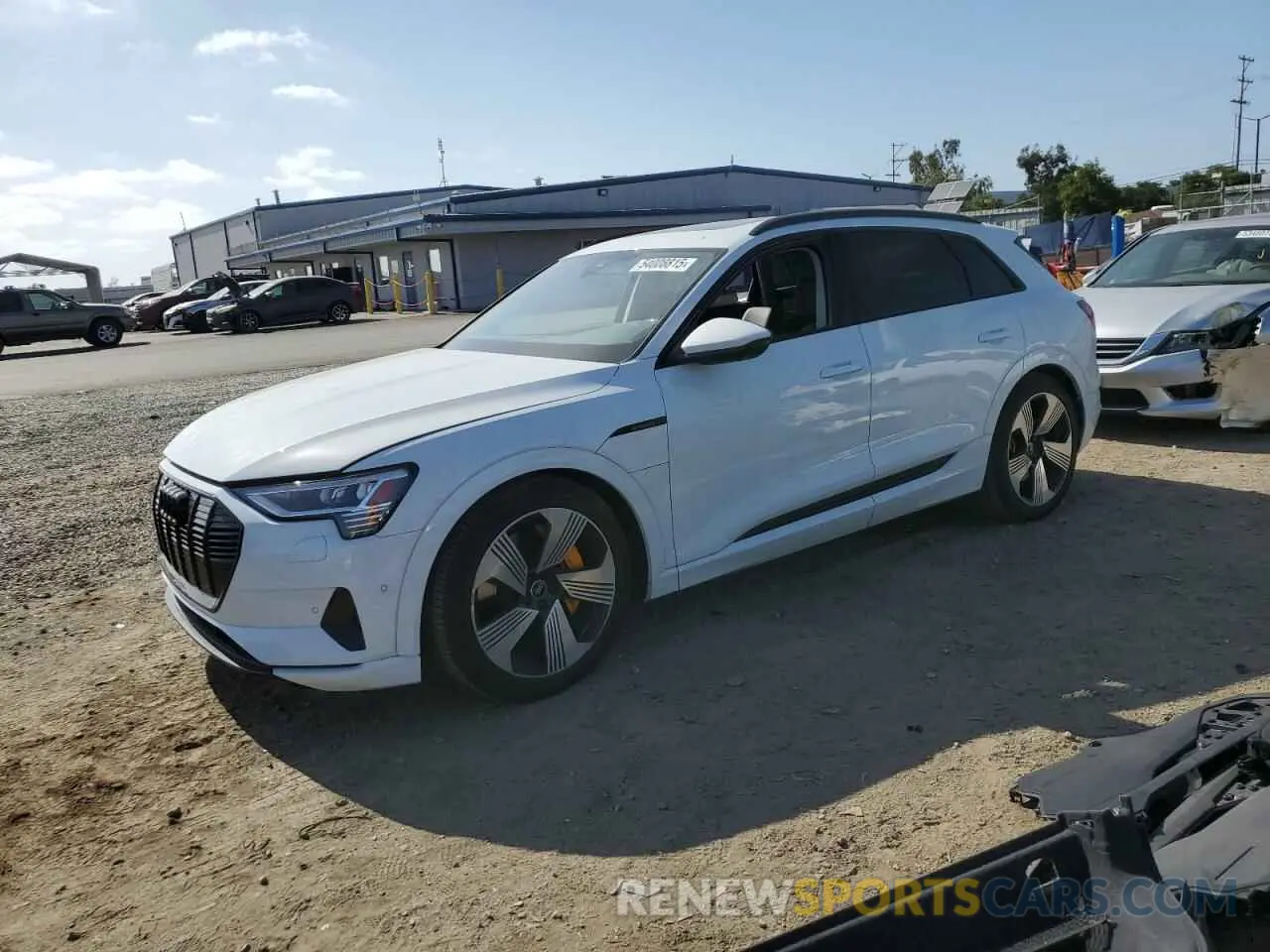 1 Photograph of a damaged car WA1LAAGEXPB011100 AUDI E-TRON 2023