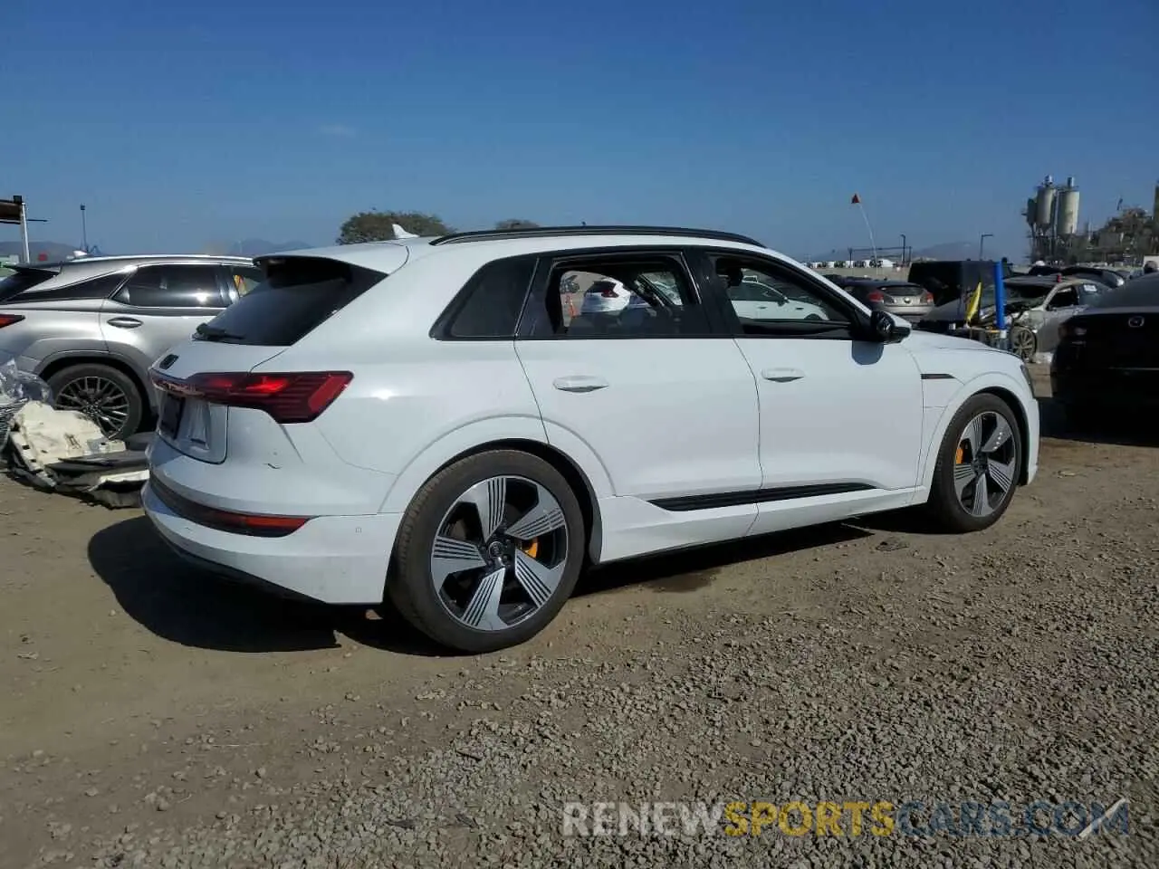 3 Photograph of a damaged car WA1LAAGEXPB011100 AUDI E-TRON 2023