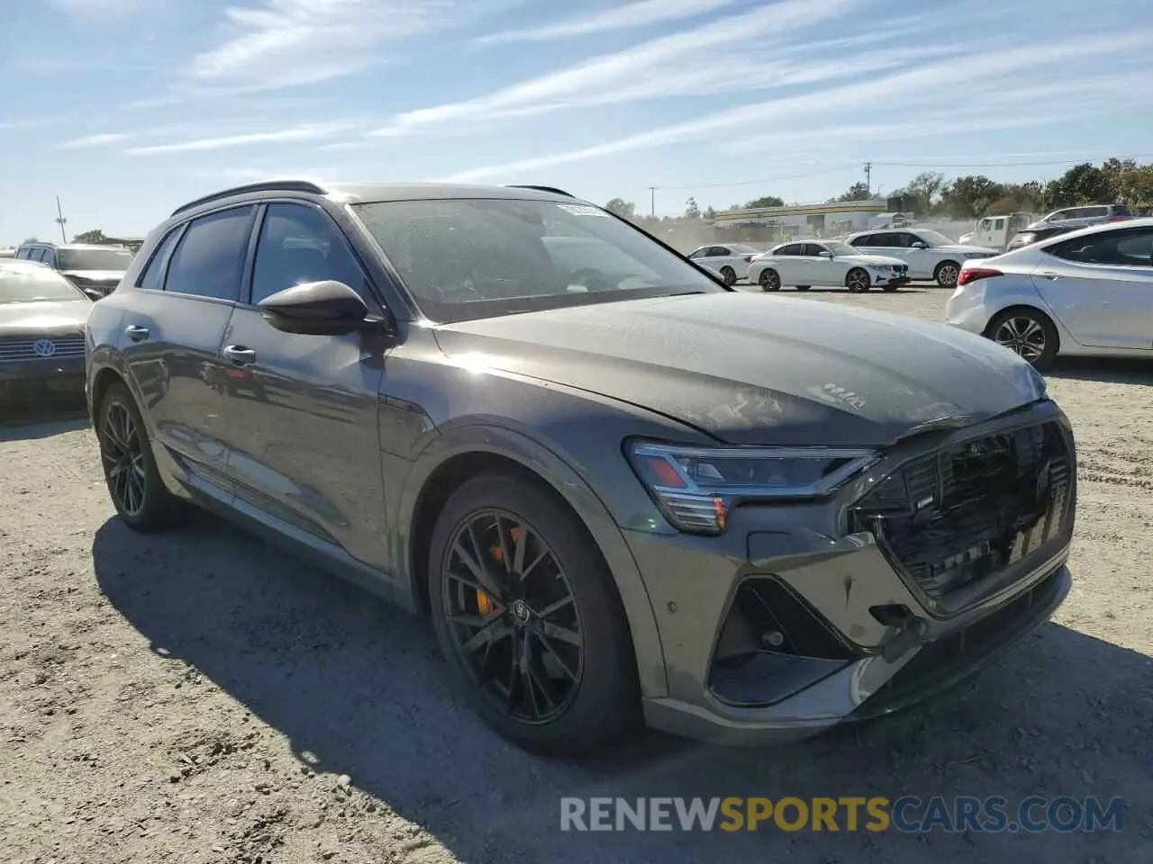 4 Photograph of a damaged car WA1VABGE4NB040071 AUDI E-TRON CHR 2022