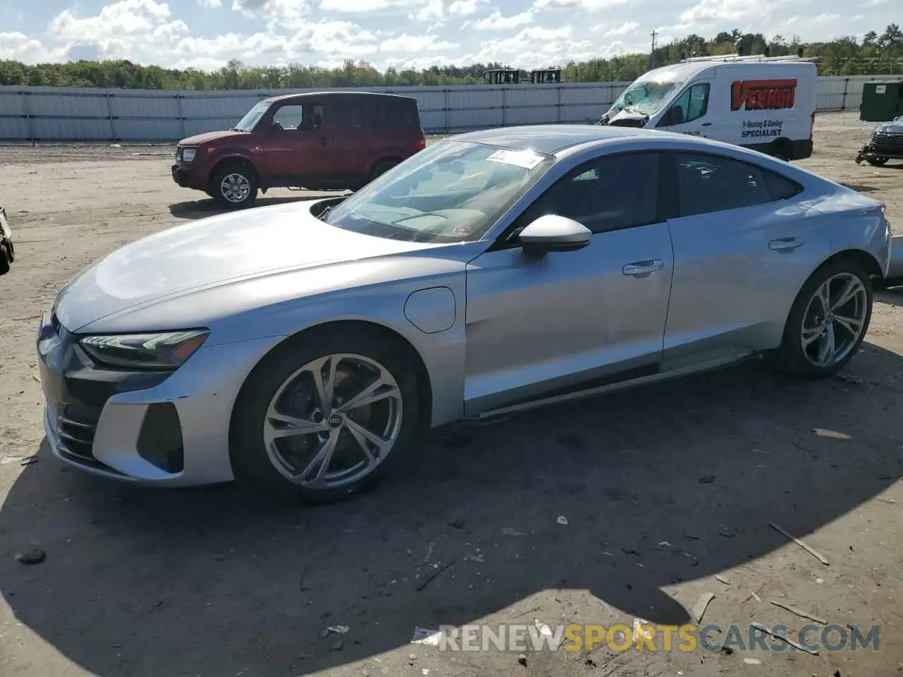 1 Фотография поврежденного автомобиля WAUFJBFW8N7006591 AUDI E-TRON GT 2022