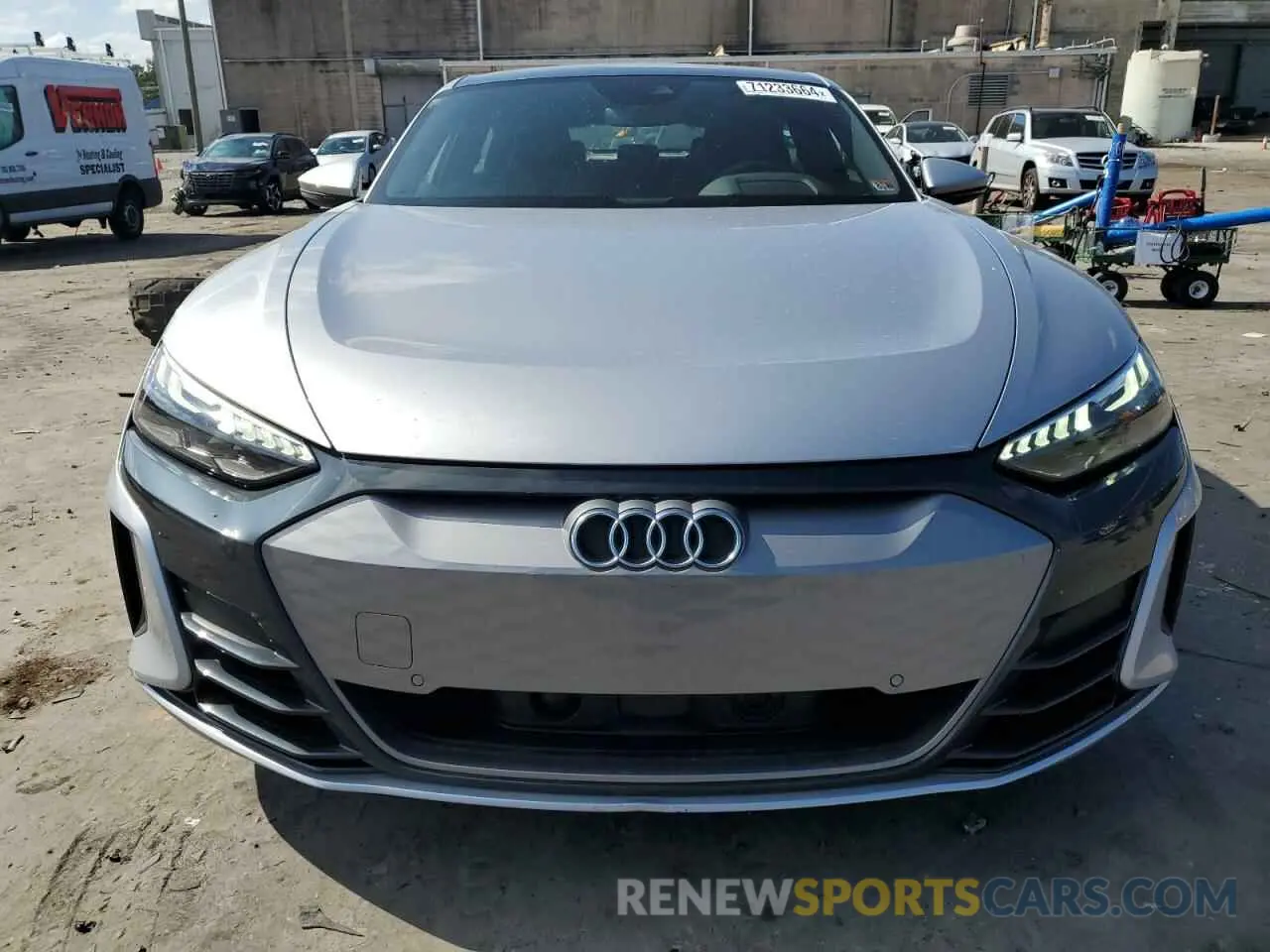 5 Фотография поврежденного автомобиля WAUFJBFW8N7006591 AUDI E-TRON GT 2022