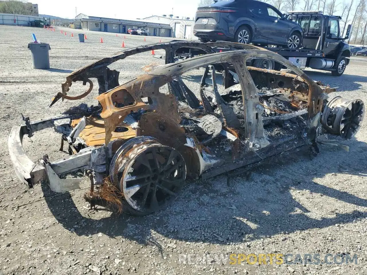 3 Photograph of a damaged car WAUEJBFW0P7002226 AUDI E-TRON GT 2023