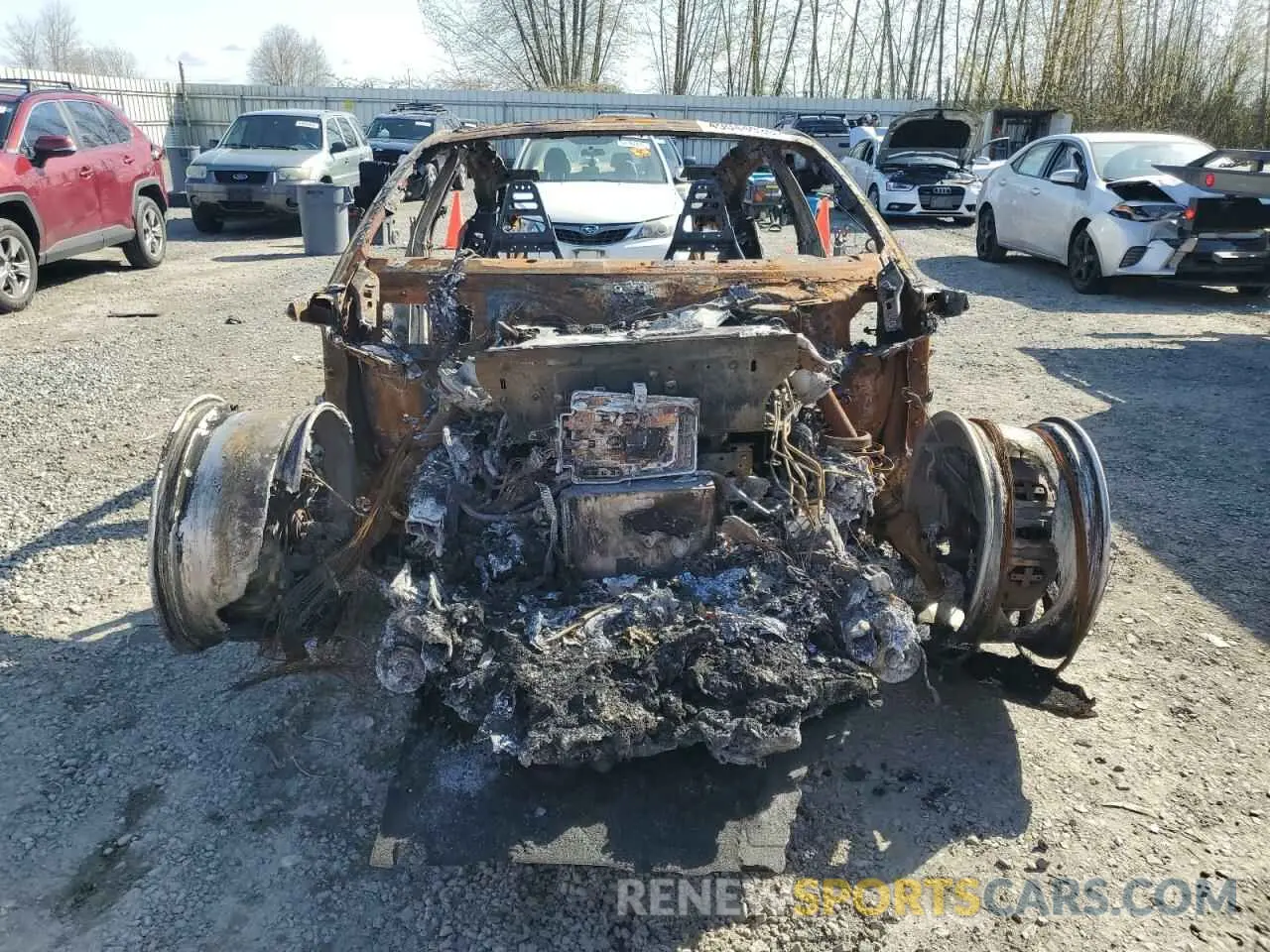 5 Photograph of a damaged car WAUEJBFW0P7002226 AUDI E-TRON GT 2023