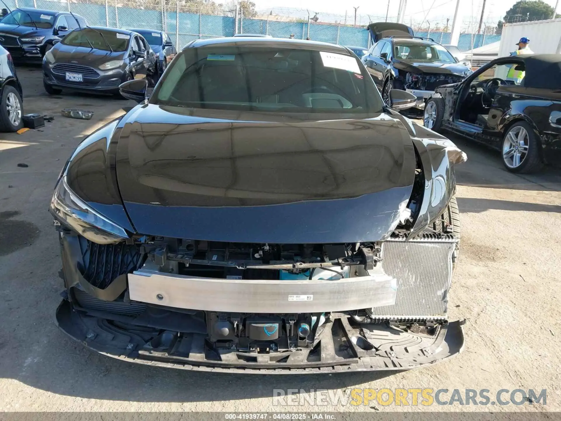 13 Photograph of a damaged car WAUFJBFW3P7002905 AUDI E-TRON GT 2023