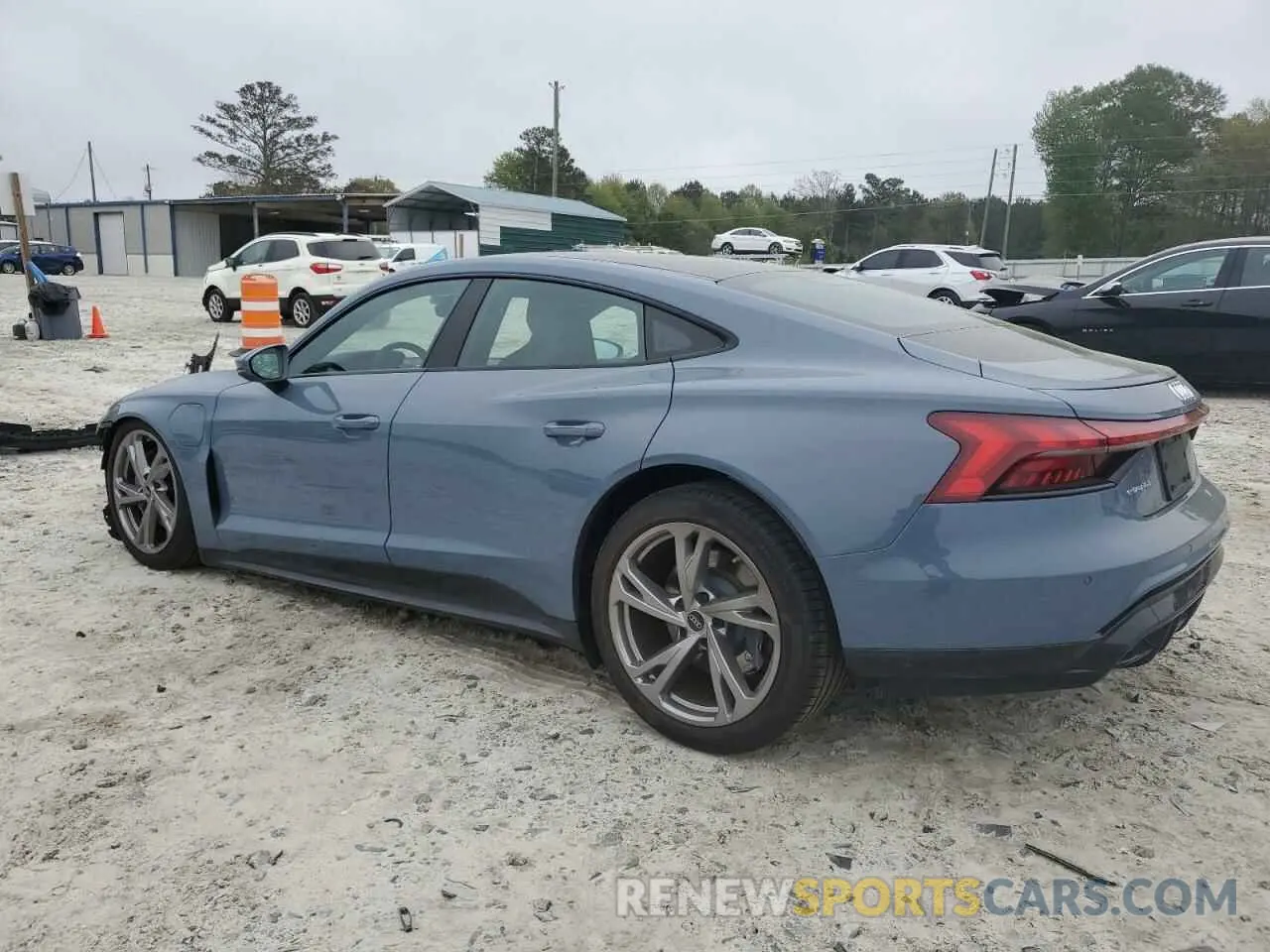 2 Photograph of a damaged car WAUFJBFW7P7003765 AUDI E-TRON GT 2023