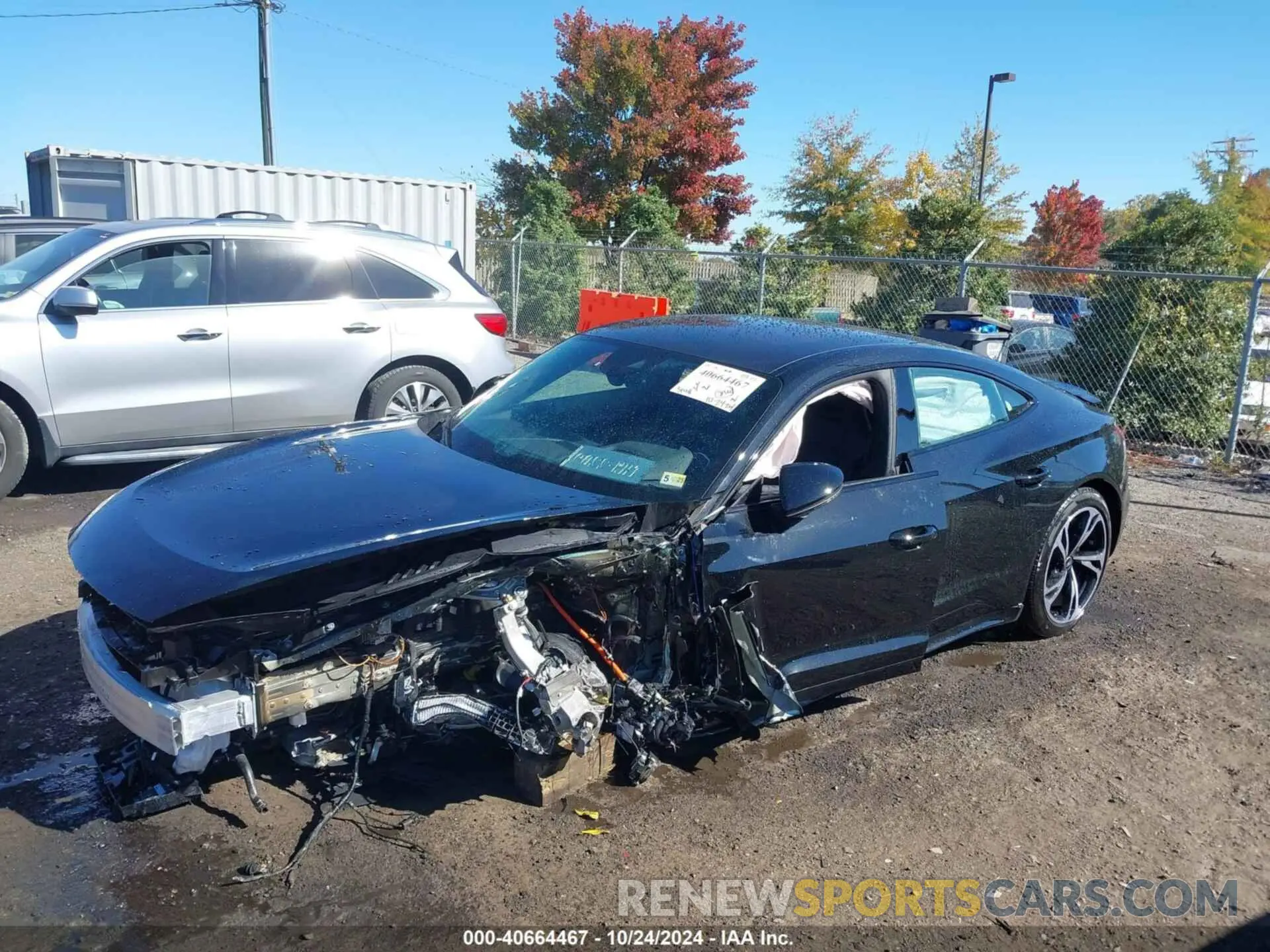 2 Photograph of a damaged car WAUCJBFW9R7003921 AUDI E-TRON GT 2024
