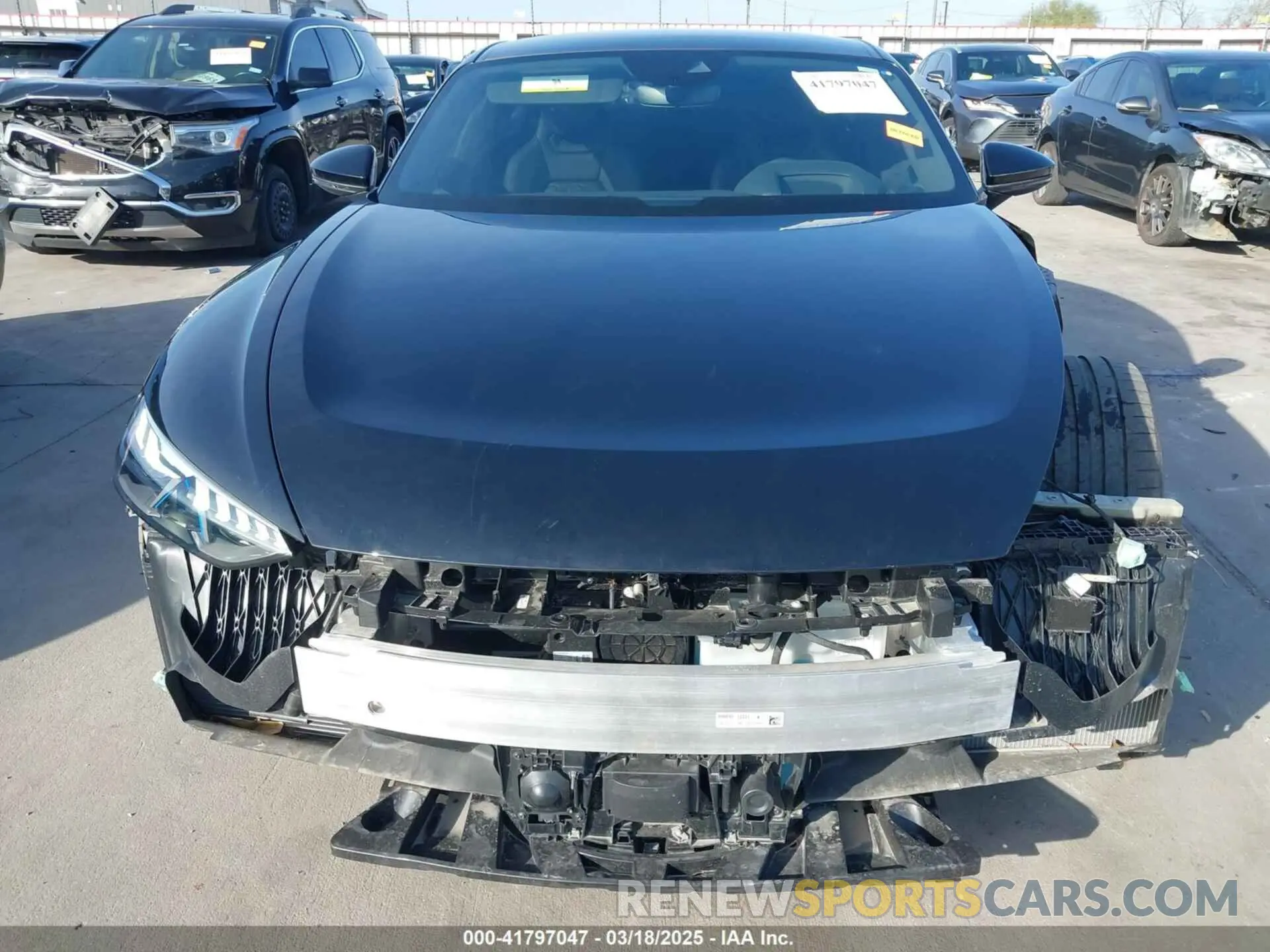 13 Photograph of a damaged car WAUEJBFW6R7002606 AUDI E-TRON GT 2024