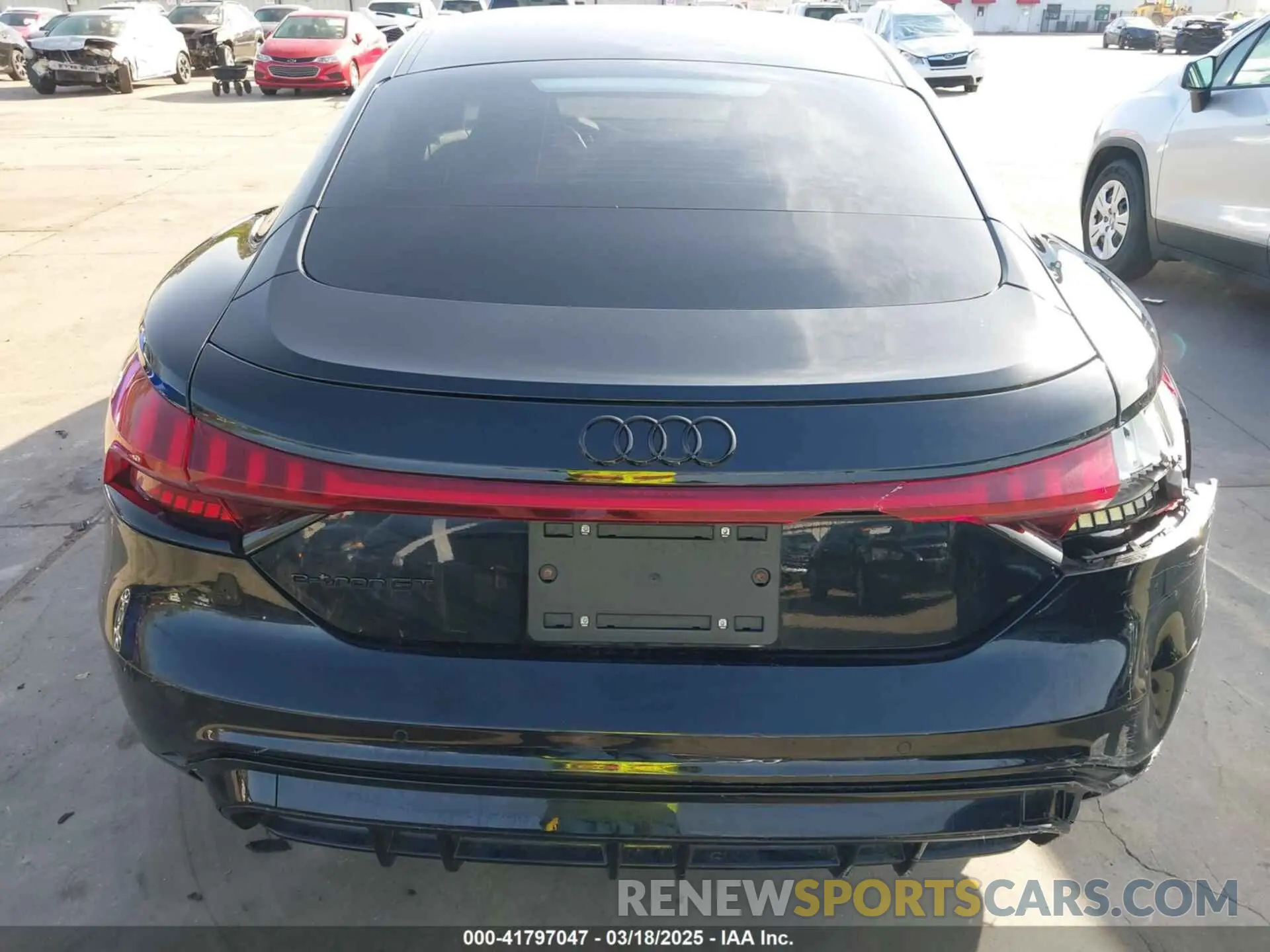 17 Photograph of a damaged car WAUEJBFW6R7002606 AUDI E-TRON GT 2024