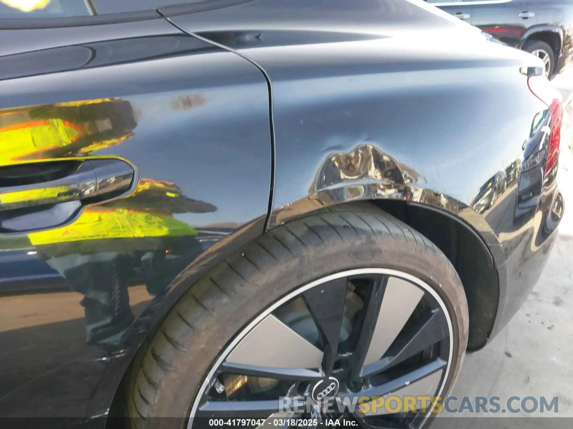 23 Photograph of a damaged car WAUEJBFW6R7002606 AUDI E-TRON GT 2024
