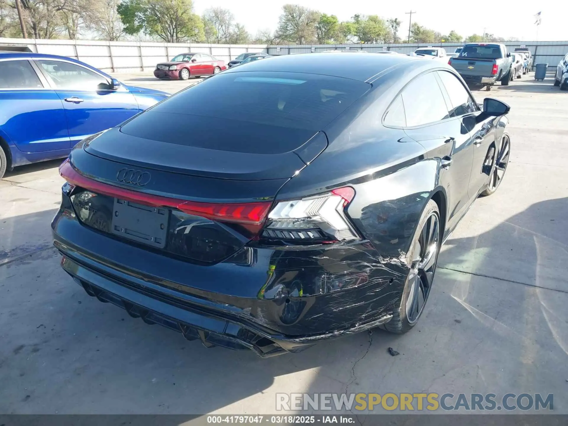 4 Photograph of a damaged car WAUEJBFW6R7002606 AUDI E-TRON GT 2024