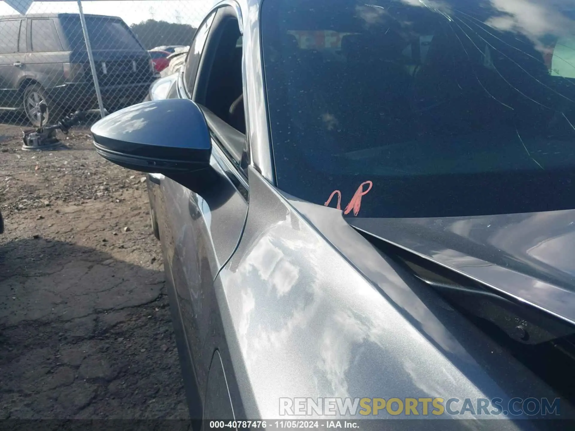 22 Photograph of a damaged car WAUFJBFW0R7000208 AUDI E-TRON GT 2024