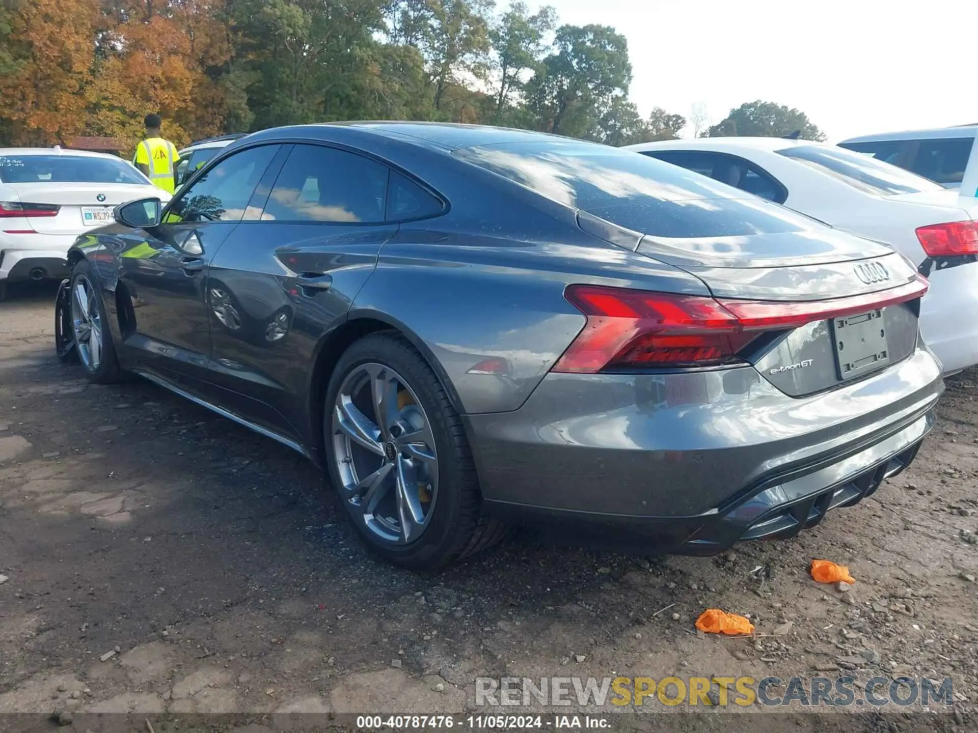 3 Photograph of a damaged car WAUFJBFW0R7000208 AUDI E-TRON GT 2024