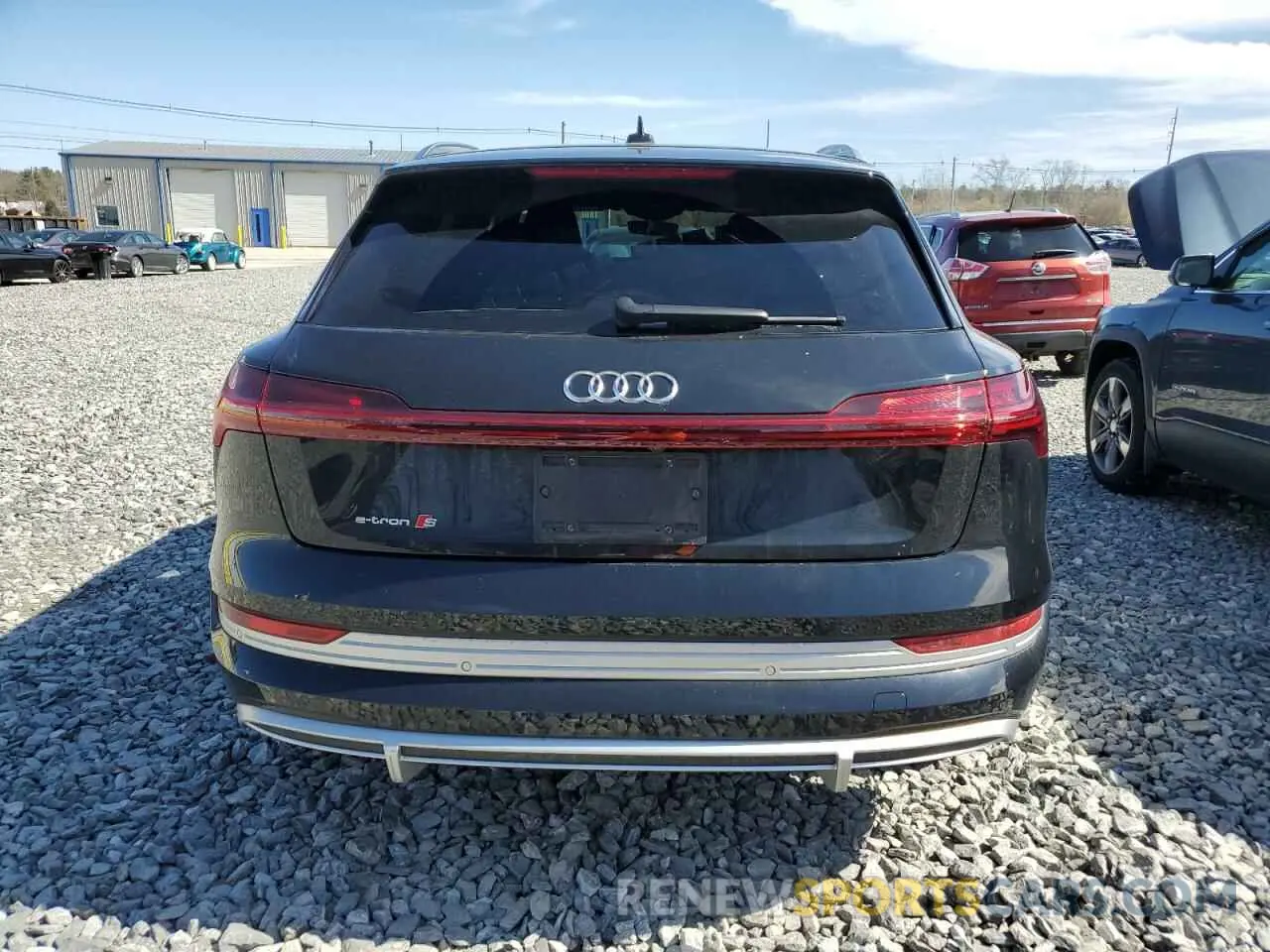 6 Photograph of a damaged car WA1ACBGE0NB038956 AUDI E-TRON S P 2022