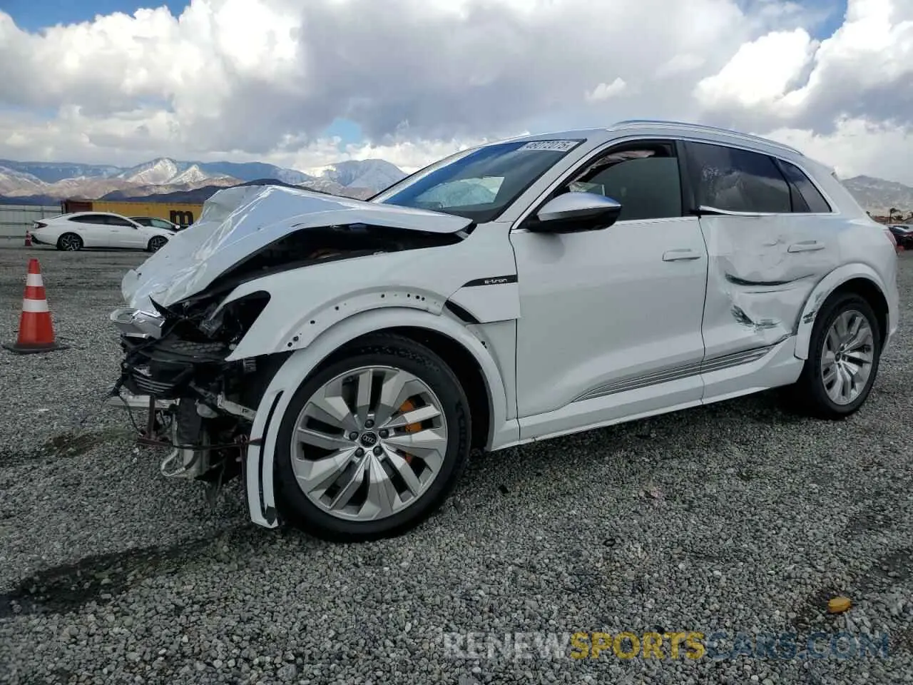 1 Фотография поврежденного автомобиля WA1VCBGE2NB039009 AUDI E-TRON S P 2022