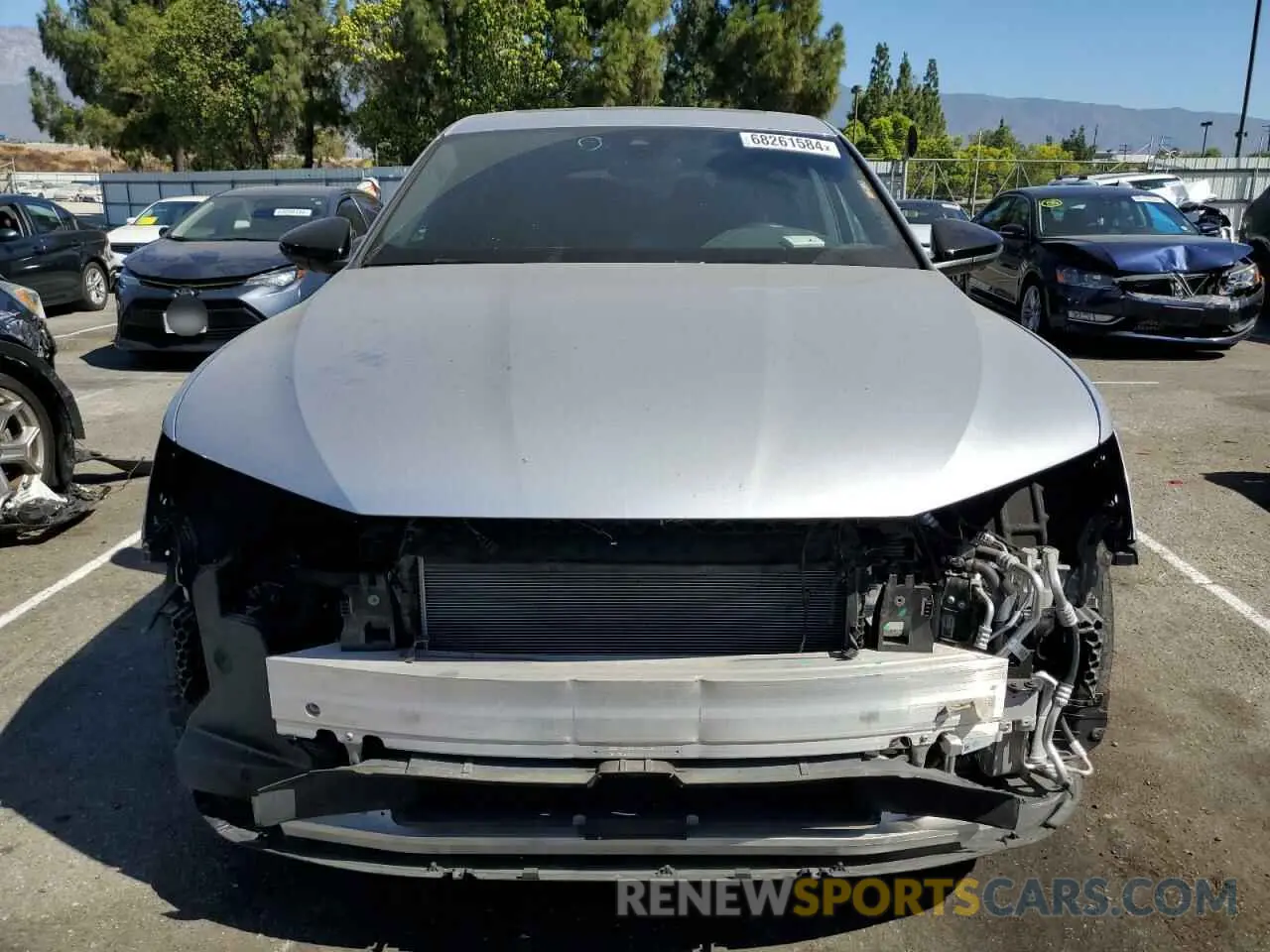 5 Фотография поврежденного автомобиля WA11CBGEXNB036762 AUDI E-TRON S S 2022