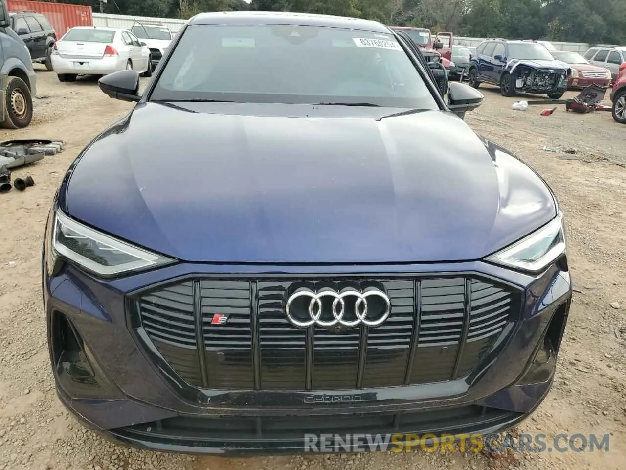 5 Фотография поврежденного автомобиля WA13CBGE1NB013878 AUDI E-TRON S S 2022
