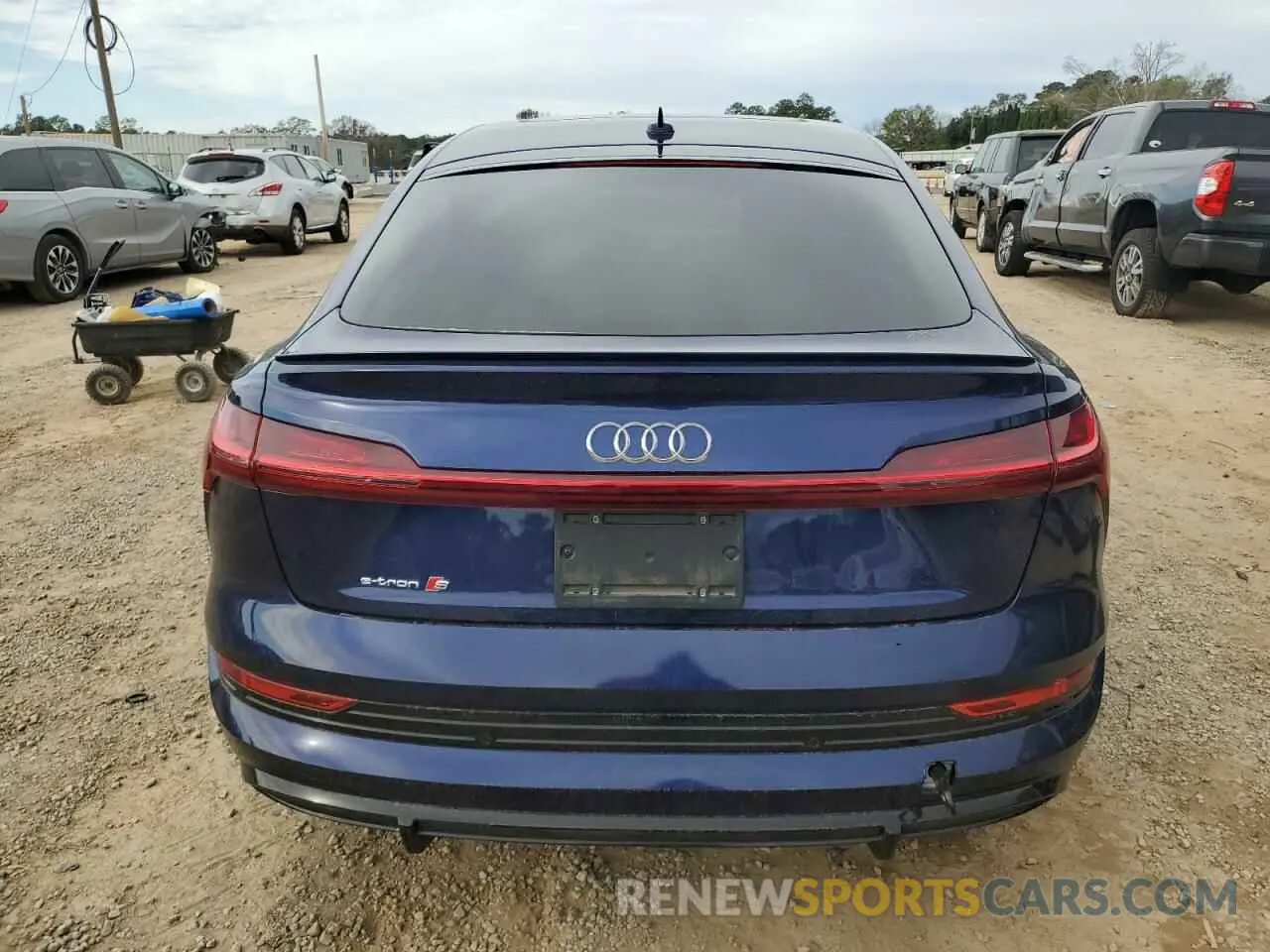 6 Фотография поврежденного автомобиля WA13CBGE1NB013878 AUDI E-TRON S S 2022